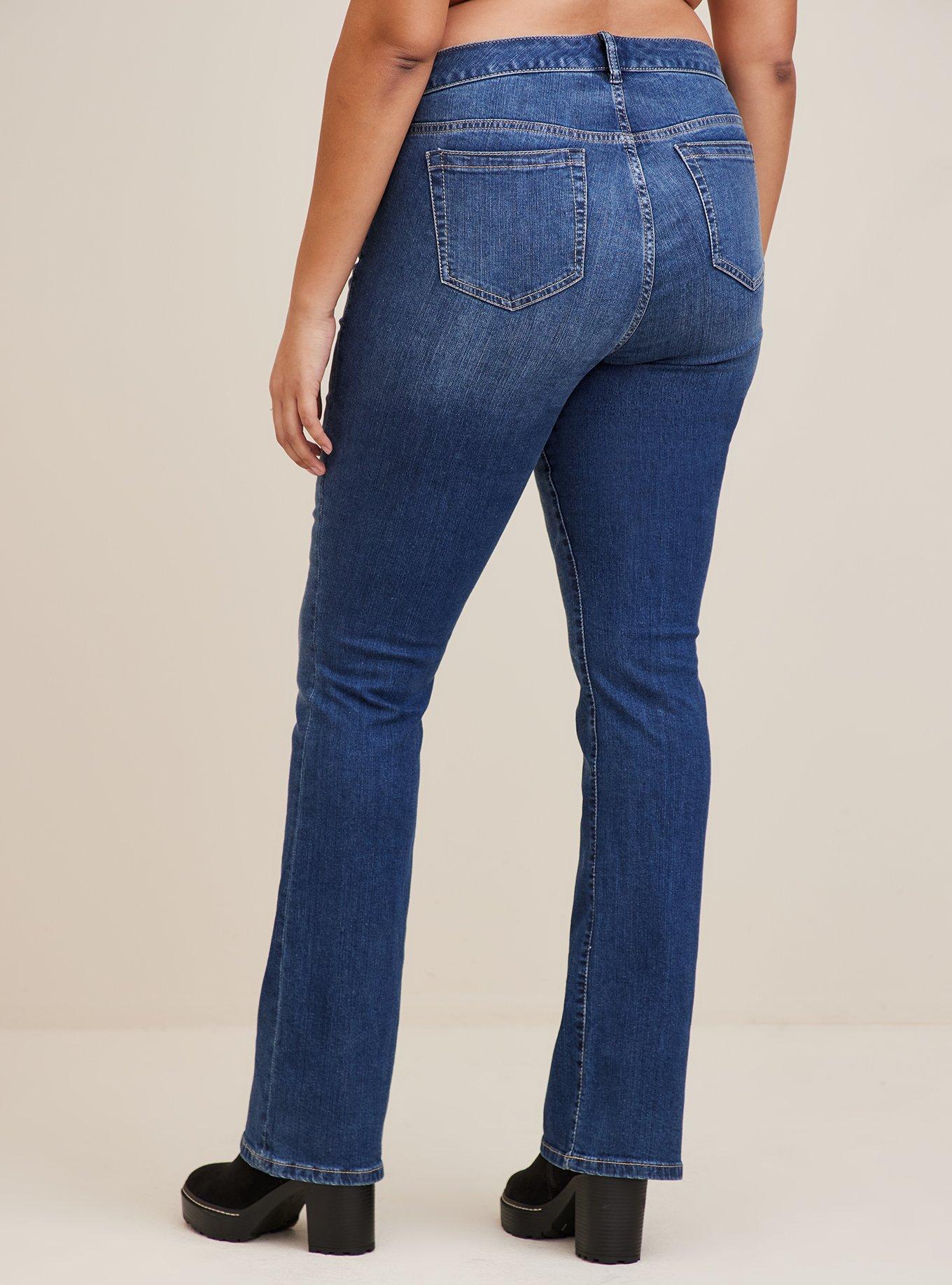 Plus Size - Perfect Slim Boot Vintage Stretch Mid-Rise Jean - Torrid