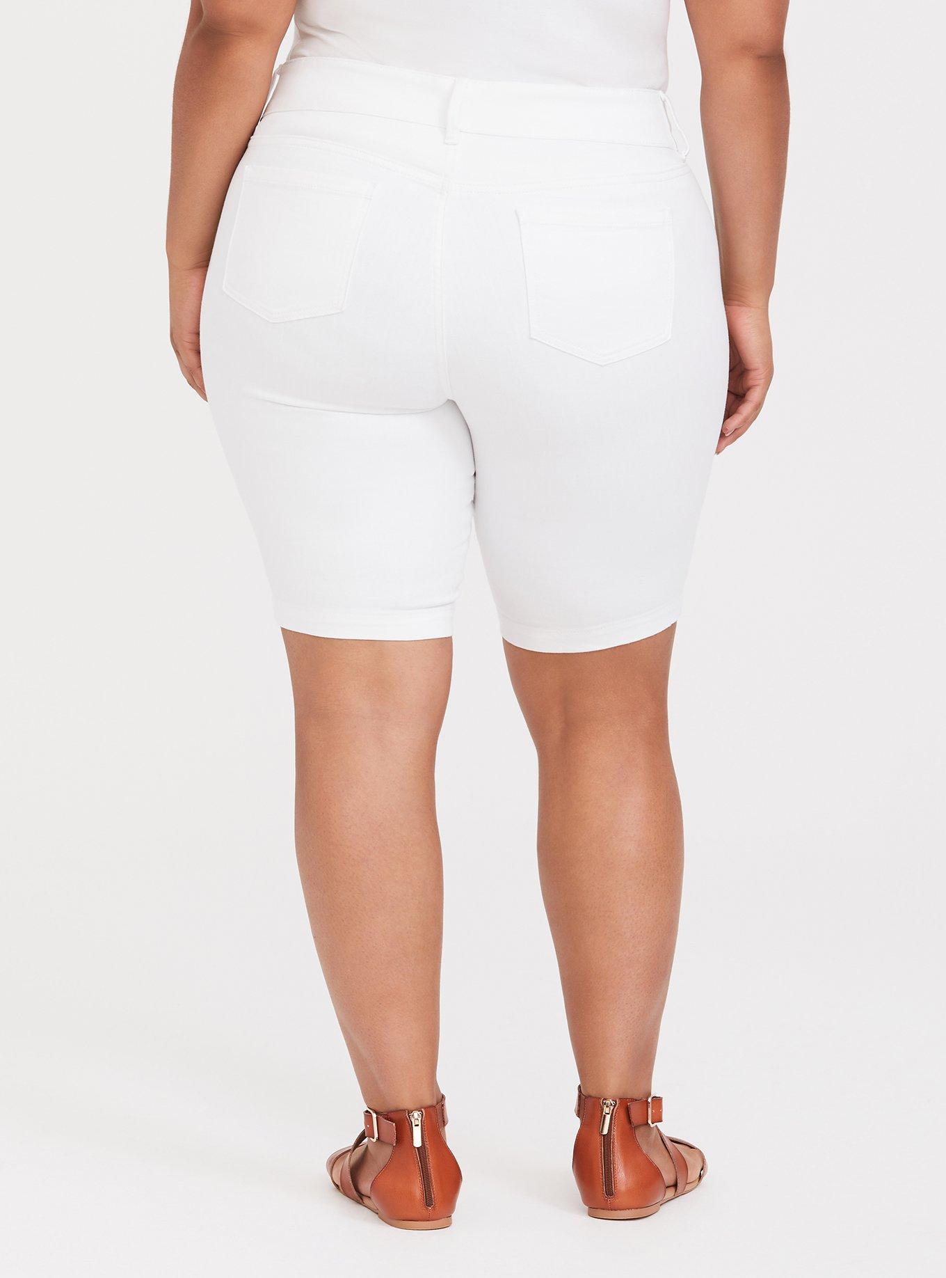 Plus size jegging outlet bermuda shorts