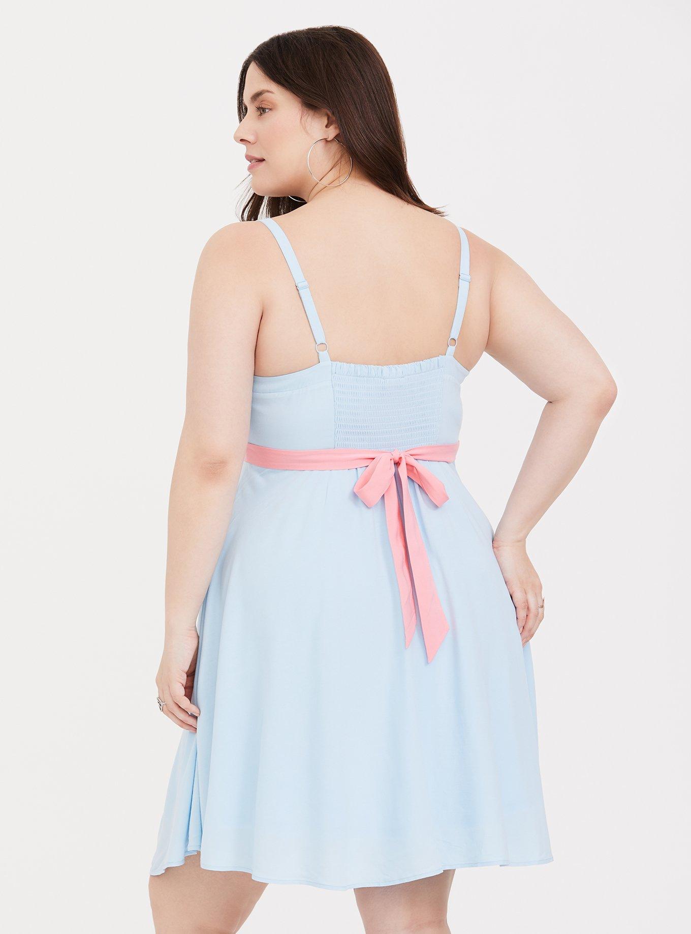 Her Universe Toy Story 4 Light Blue Bo Peep Dress, BLUE, alternate