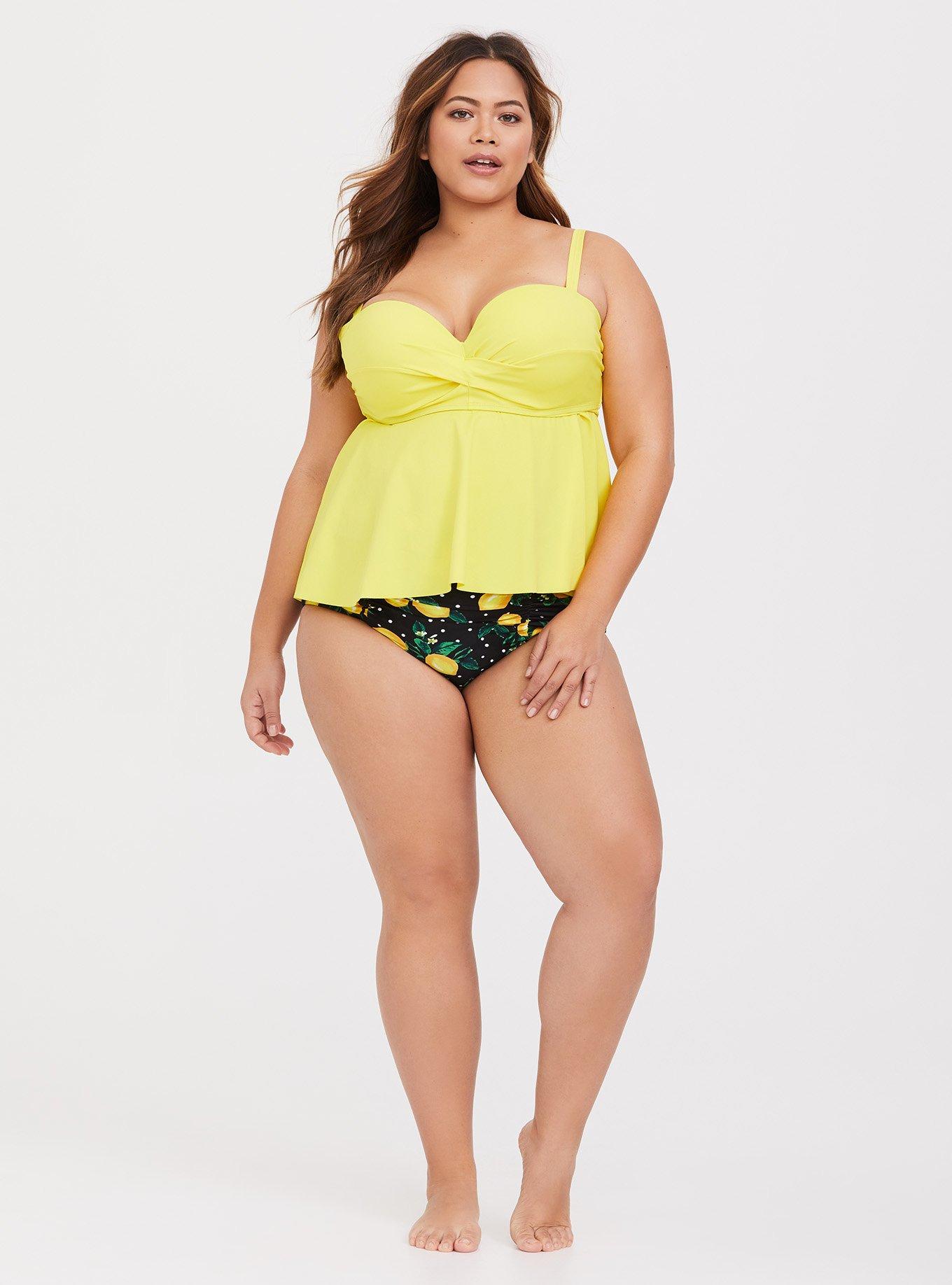 Torrid yellow sale swimsuit