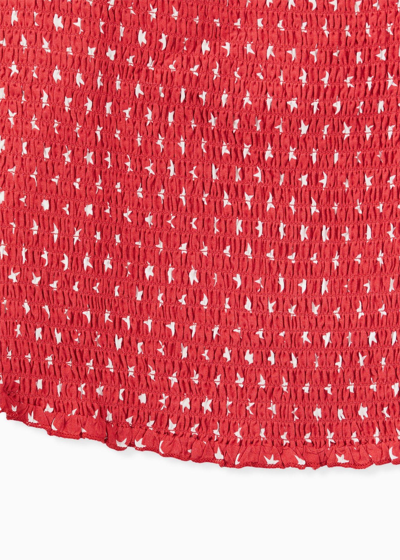 Challis Smocked Crop Cami, MULTI, alternate