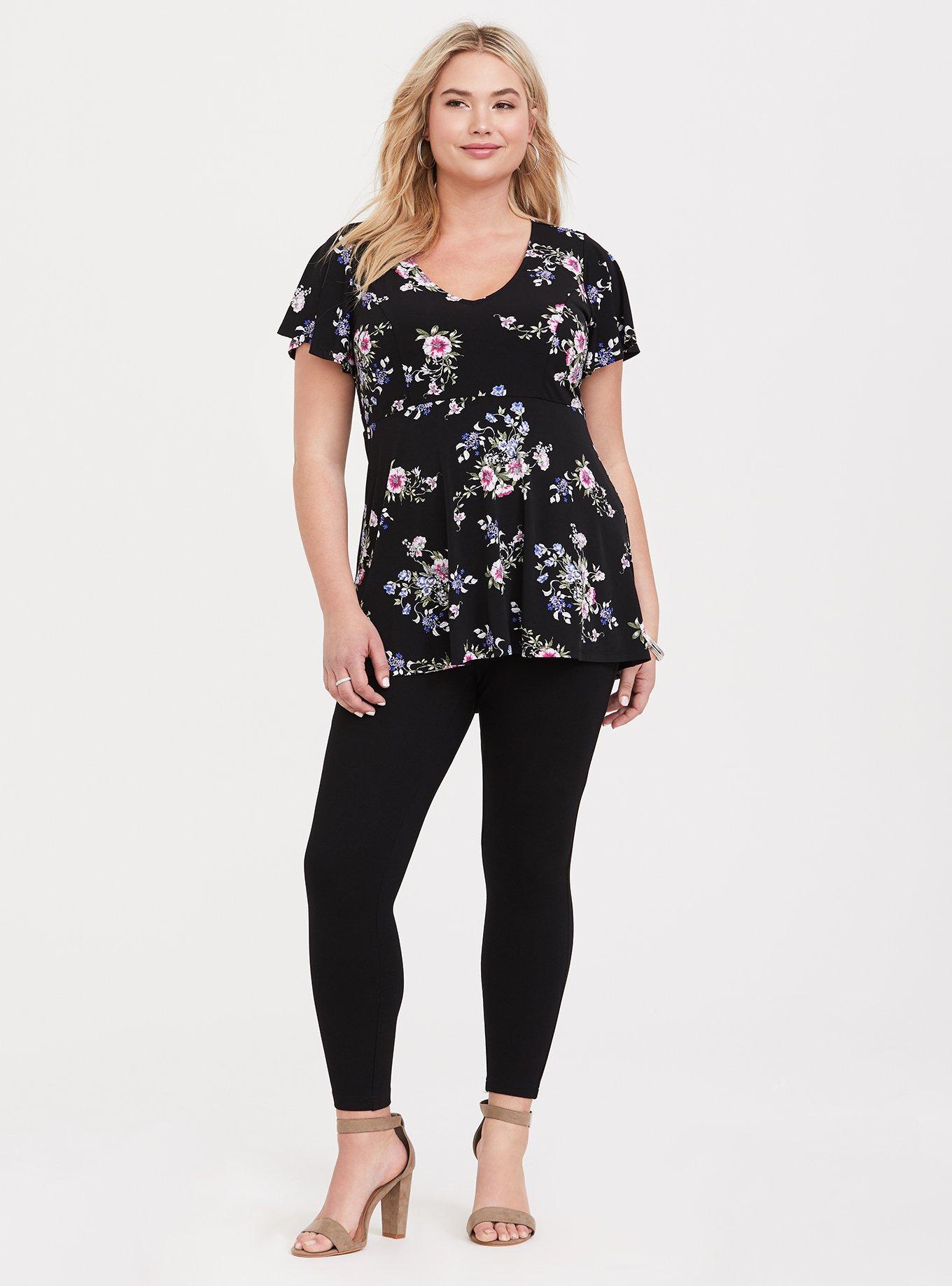 torrid, Tops, Torrid Baby Doll Top Plus Size 0