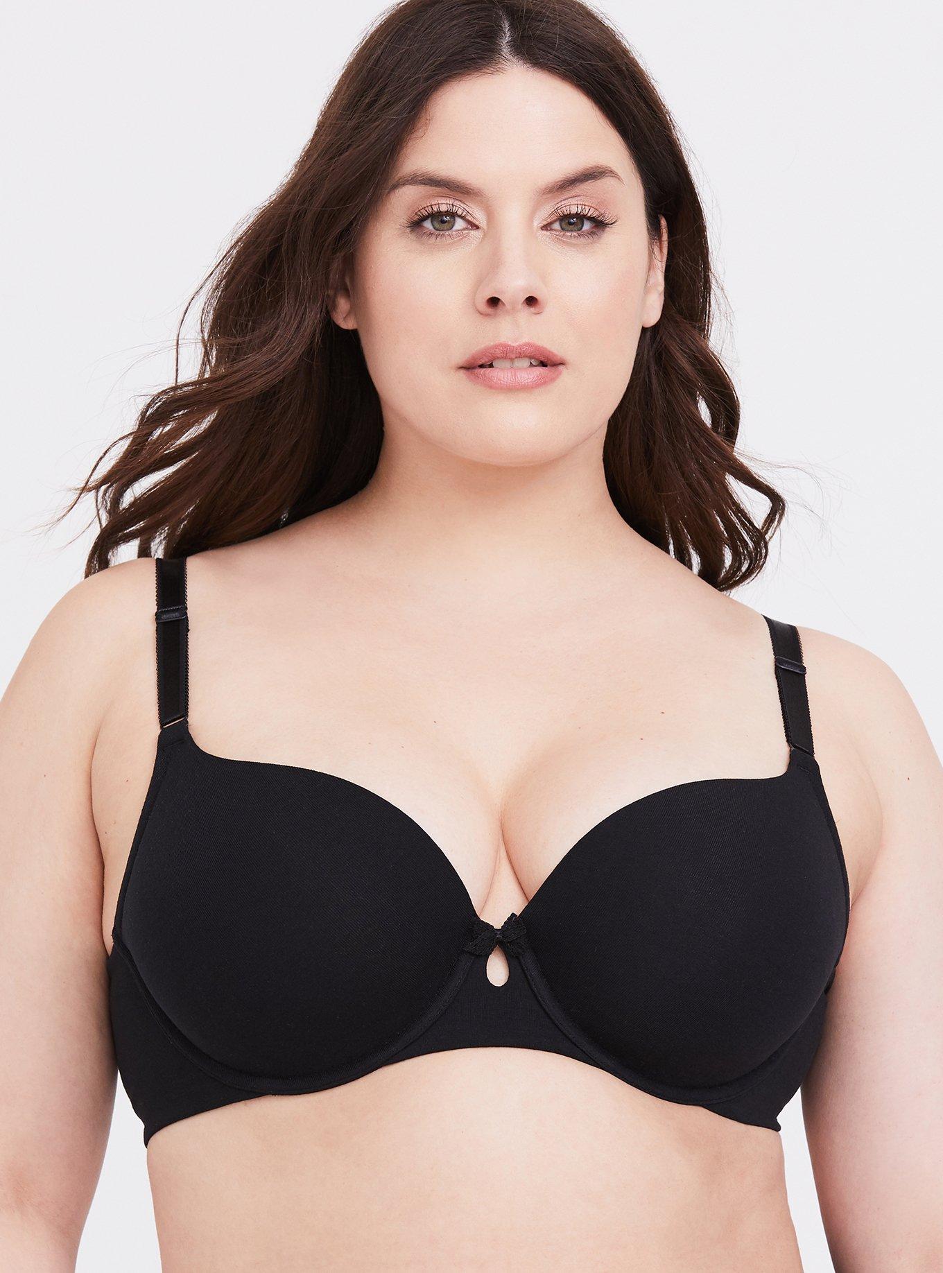 Plus Size - T-Shirt Lightly Lined Cotton 360° Back Smoothing™ Bra - Torrid