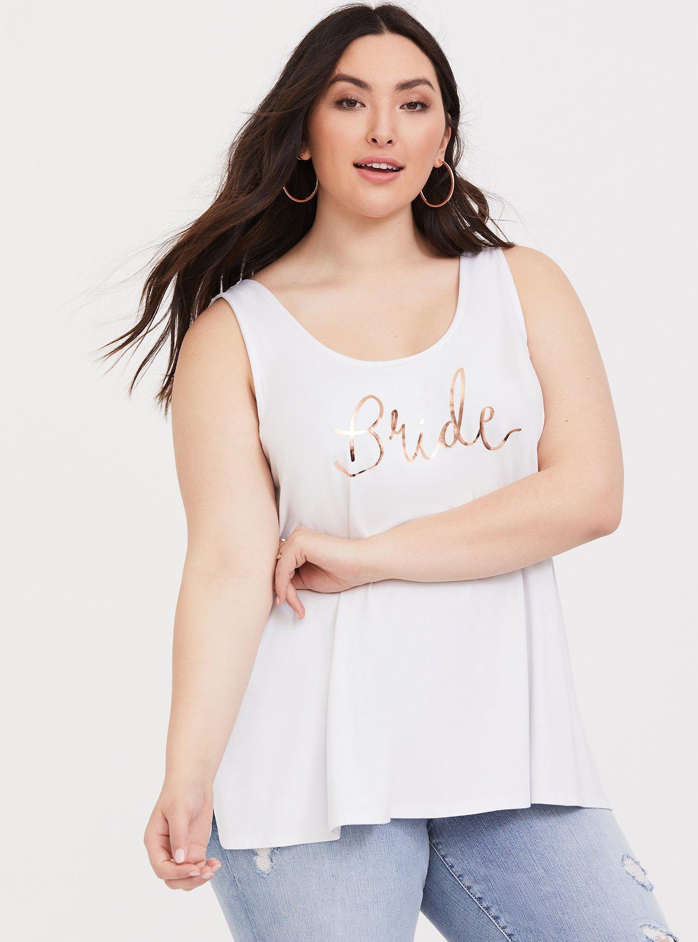 Plus Size, Sleeveless, Tops & t-shirts, Women