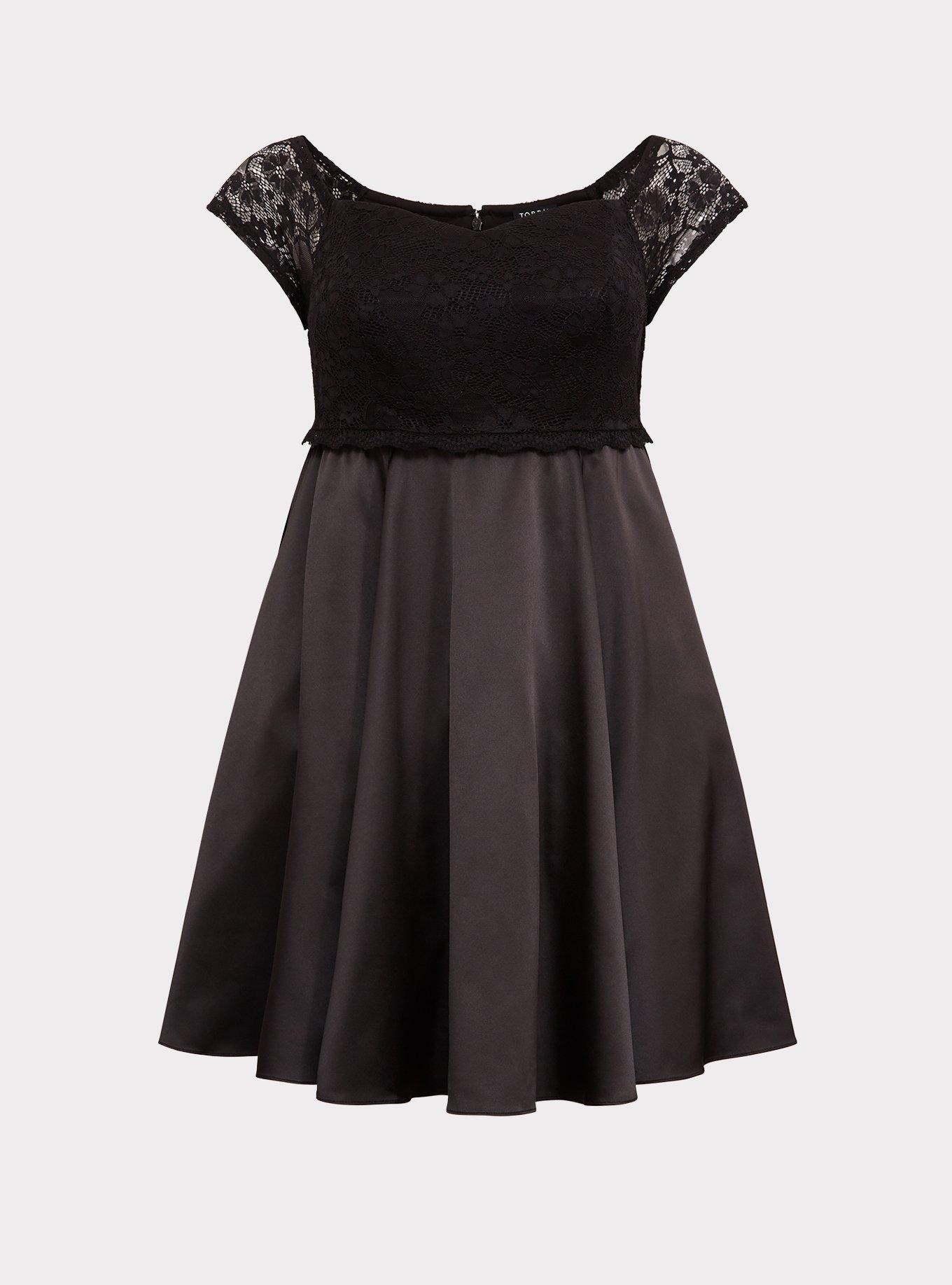 Torrid Black MIDI LACE AND TULLE Special Occasion DRESS Plus Size 20 $118  NWT