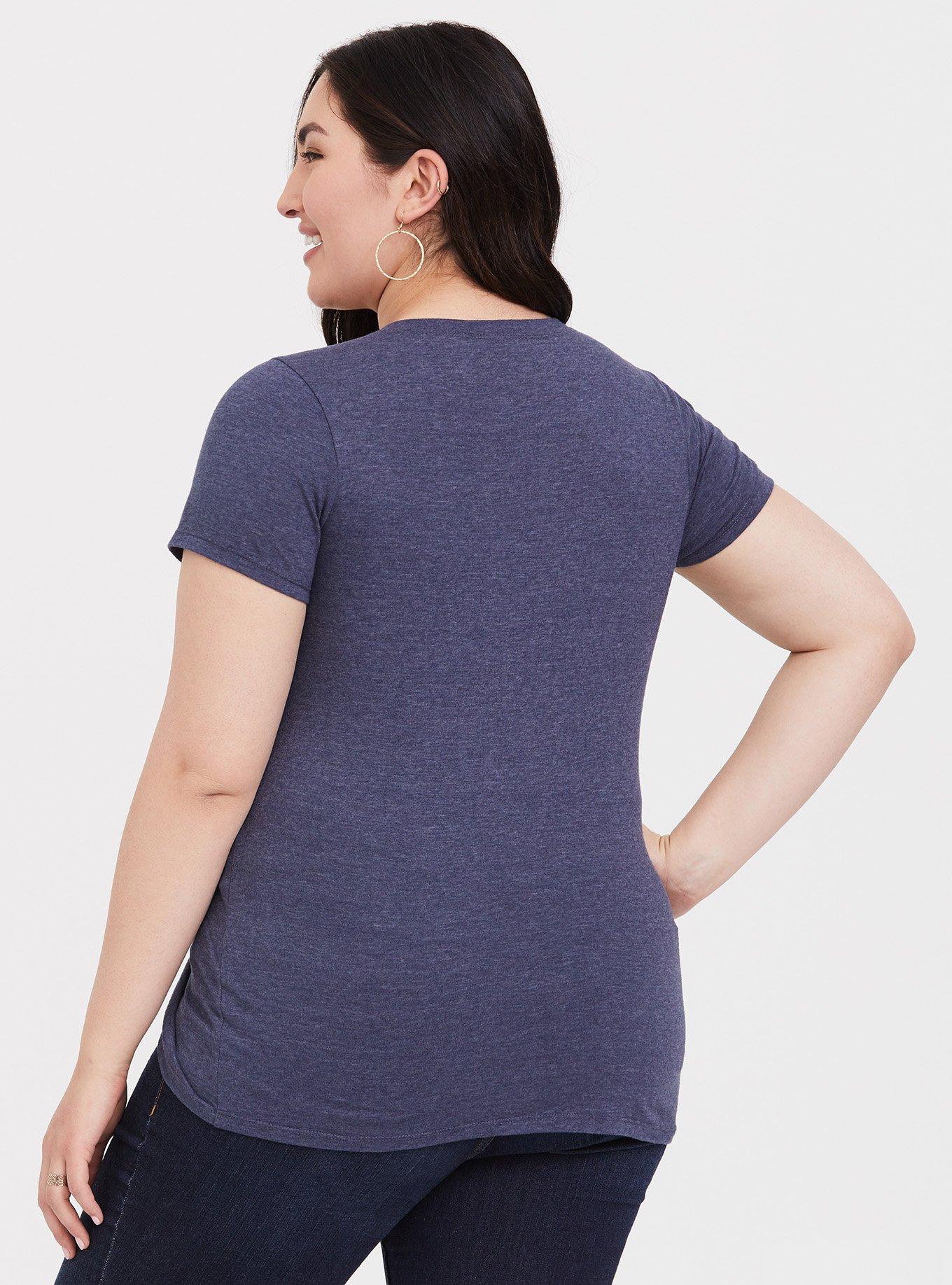 Plus Size The Sandlot You're Killing Me Navy Slim Fit Tee, PEACOAT, alternate