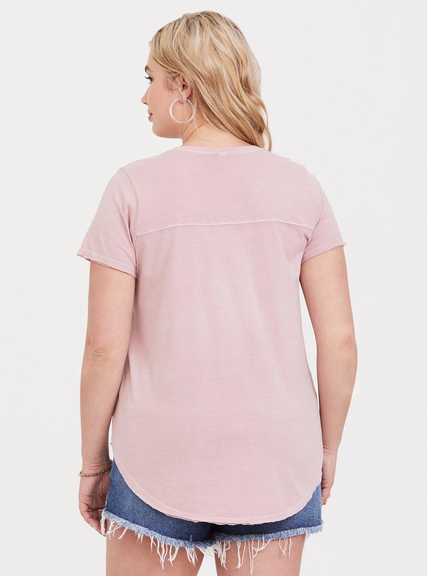 Premium Mauve Washed Classic Fit Tee, MAUVE, alternate