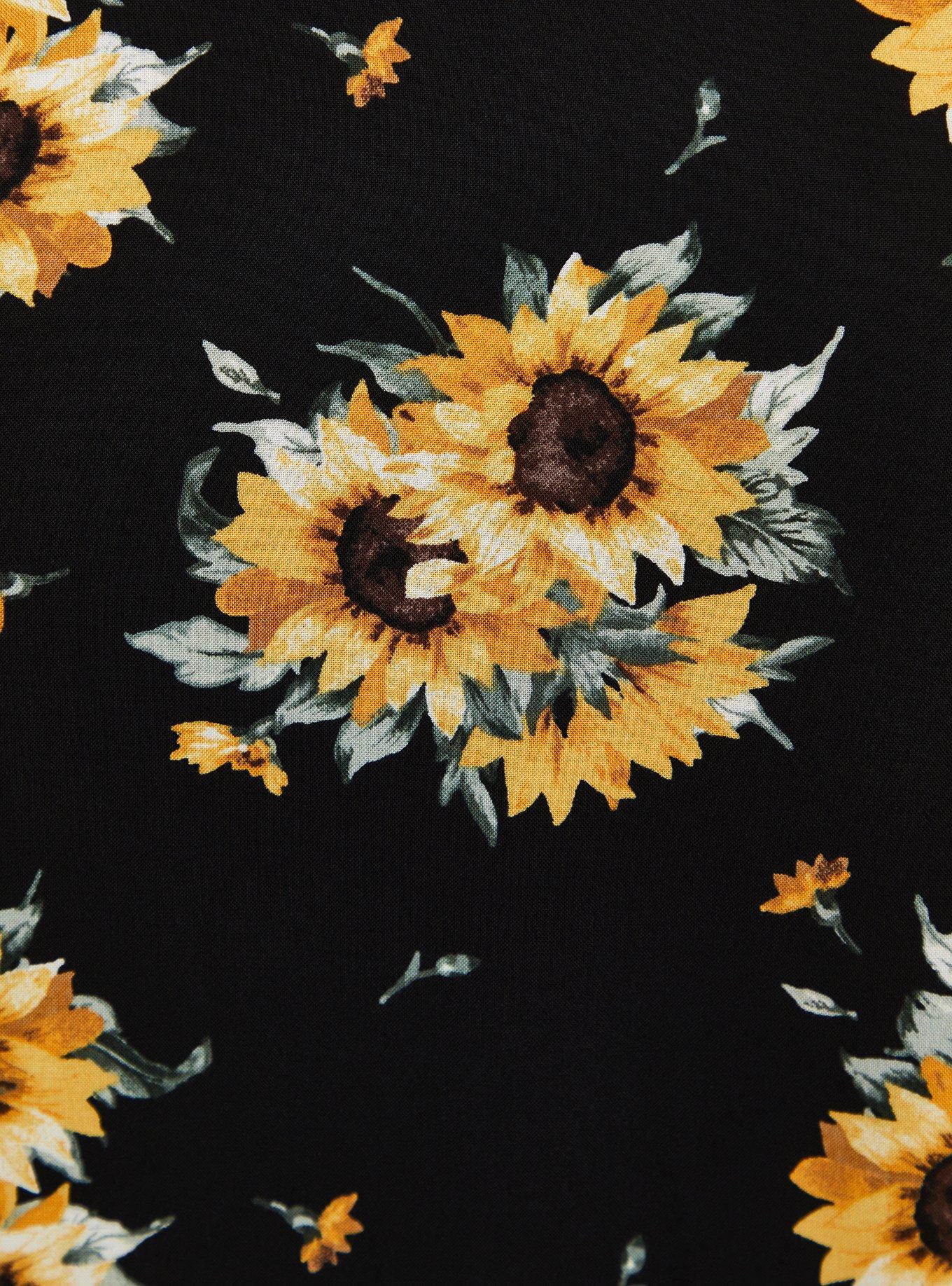 NWT LuLaRoe Medium Classic T - New 2023 Release - Sunflower Print