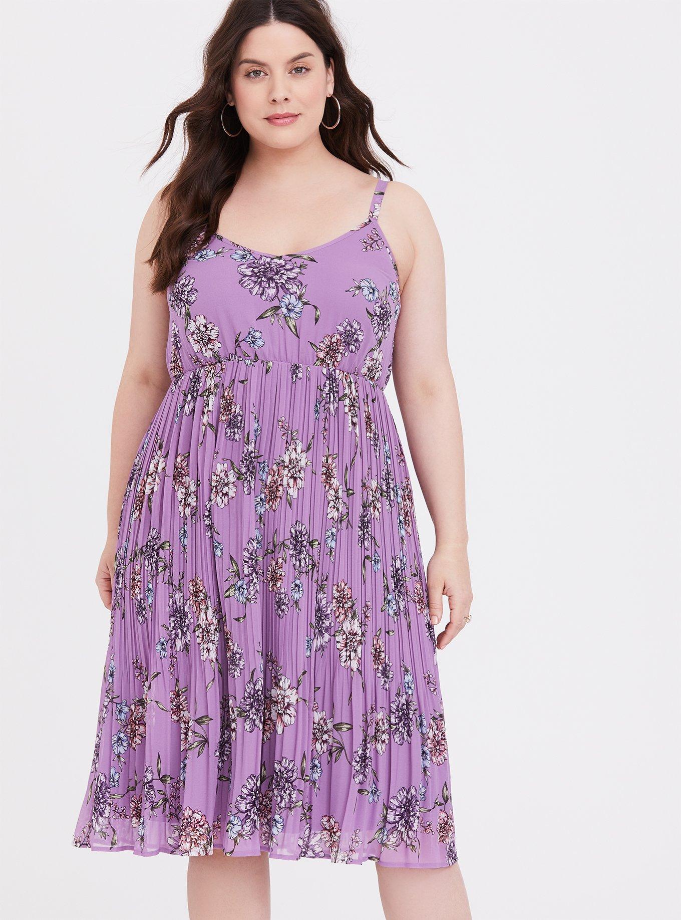 Torrid hot sale lavender dress