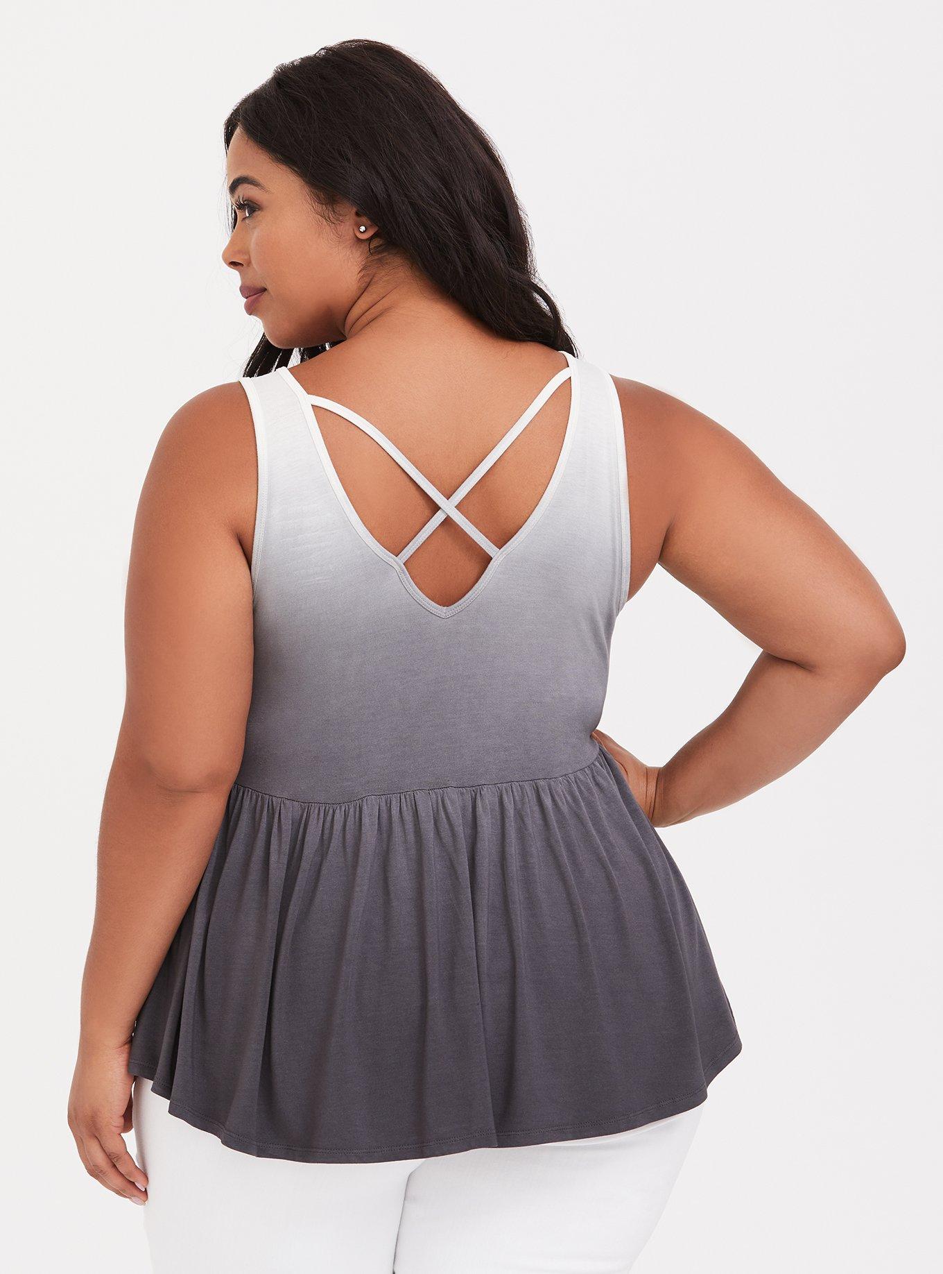 Plus Size - Super Soft Strappy Babydoll Tank - Torrid