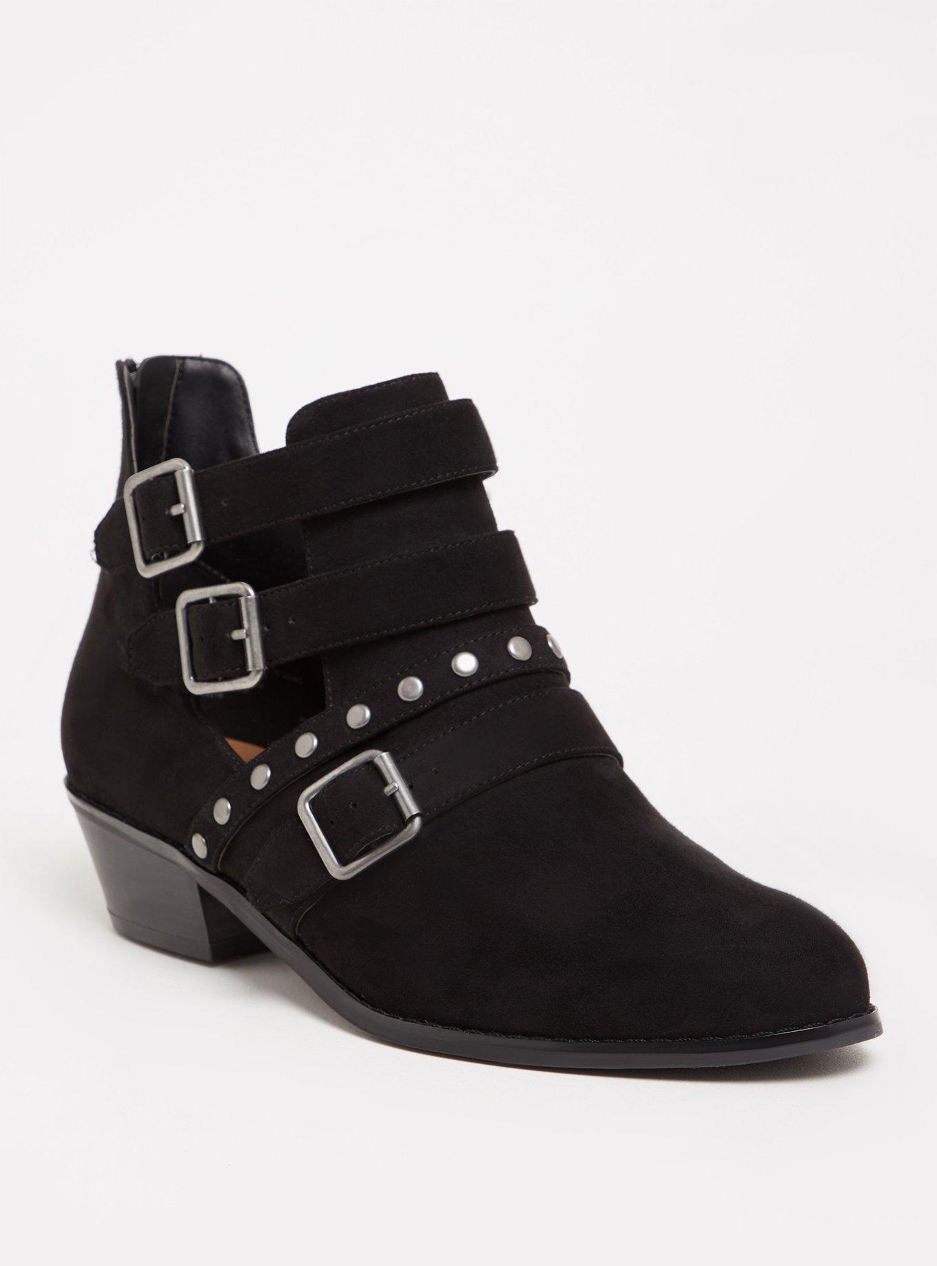 Studded Cutout Bootie (WW), , hi-res