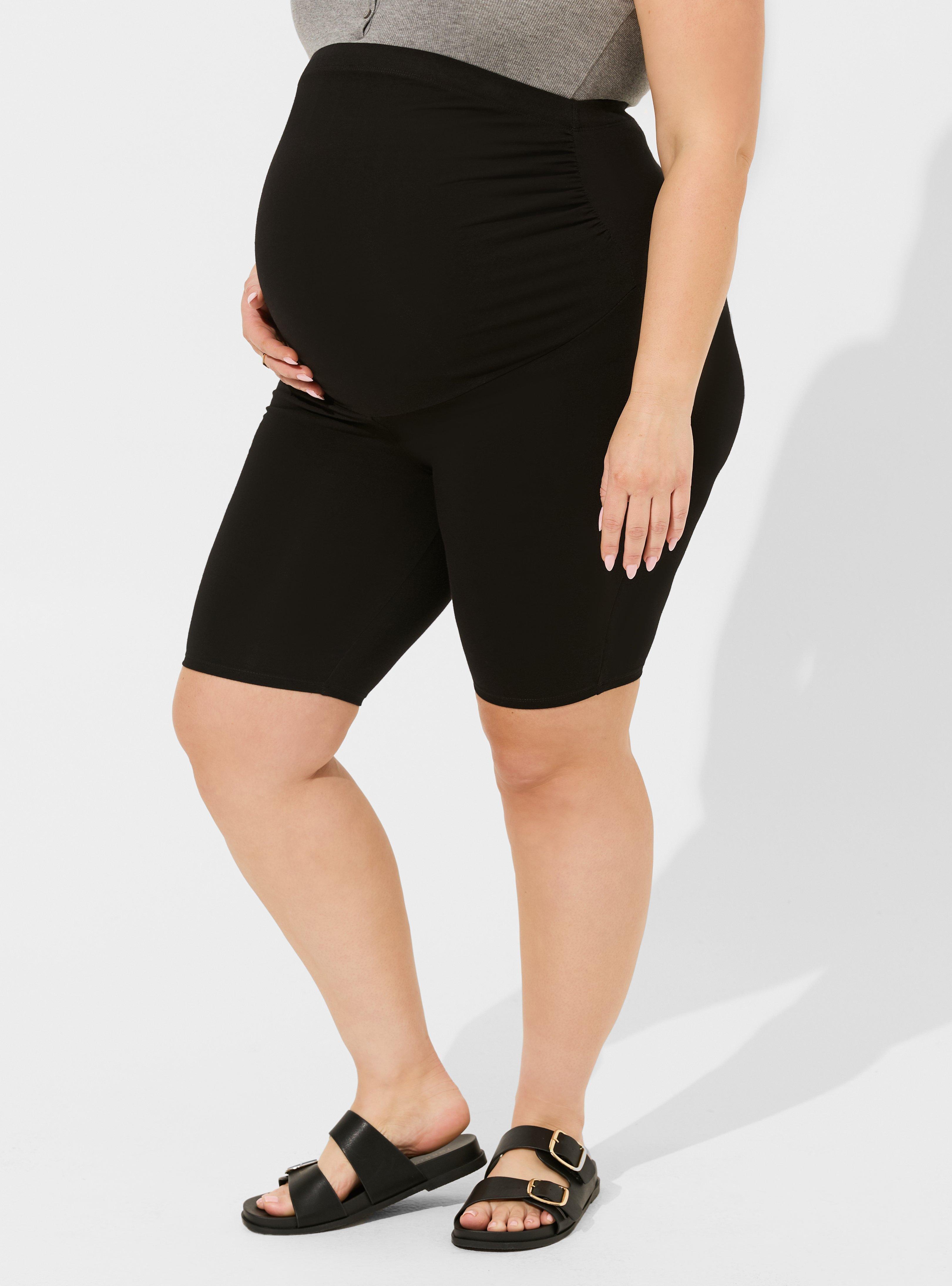 Plus Size - 9 Inch Maternity Premium Bike Short - Torrid