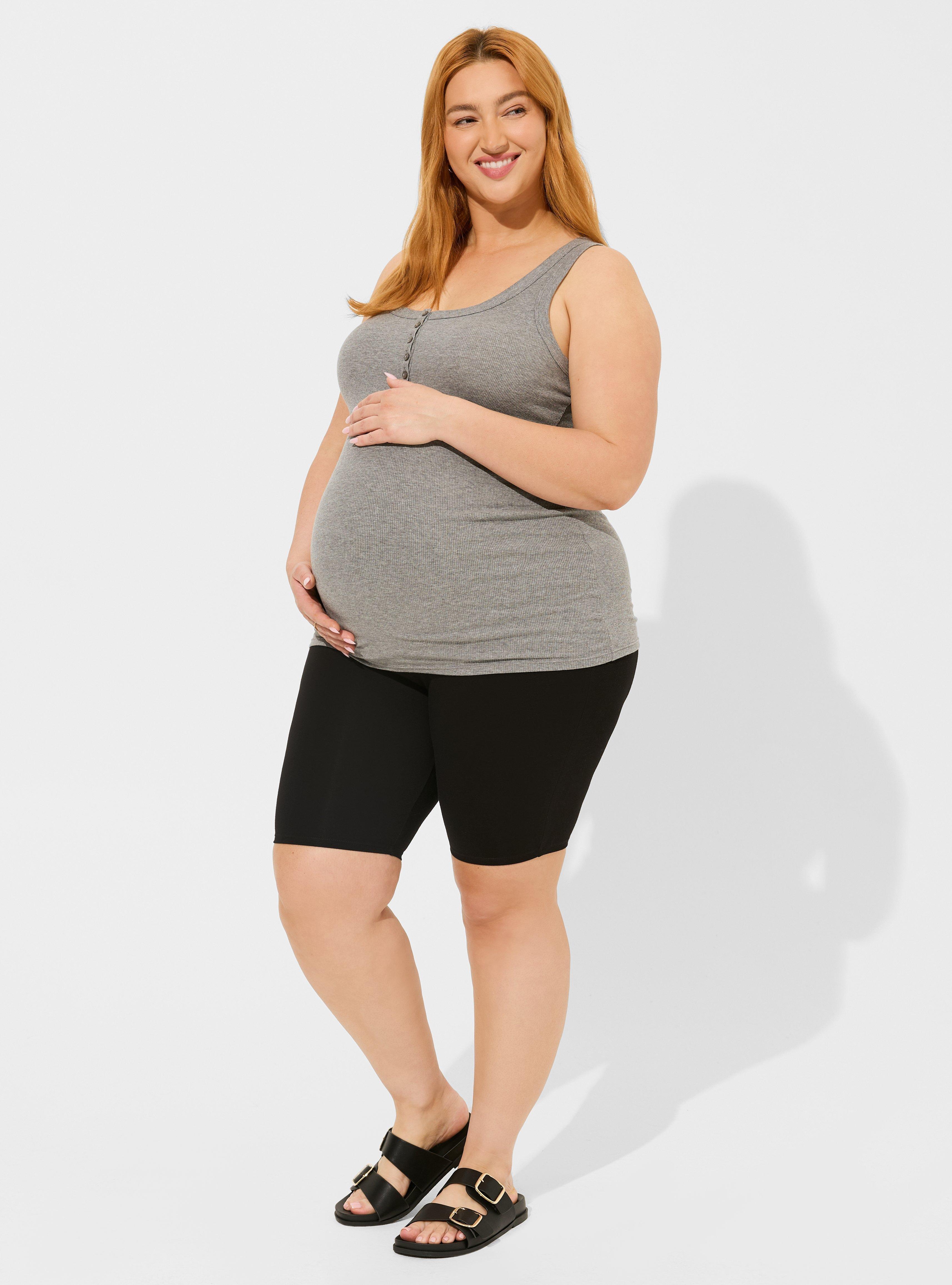 Plus Size - Maternity Legging - Moto Black - Torrid