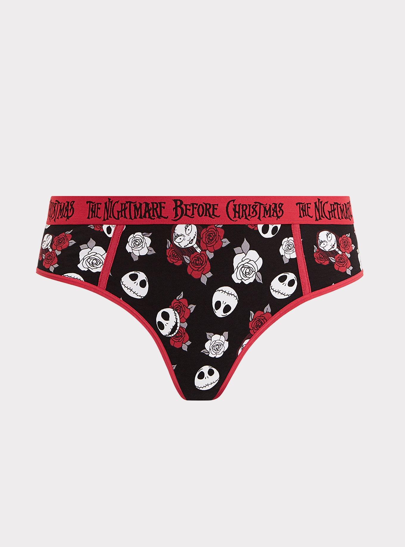 Plus Size - Disney The Nightmare Before Christmas Cotton Hipster Panty -  Torrid