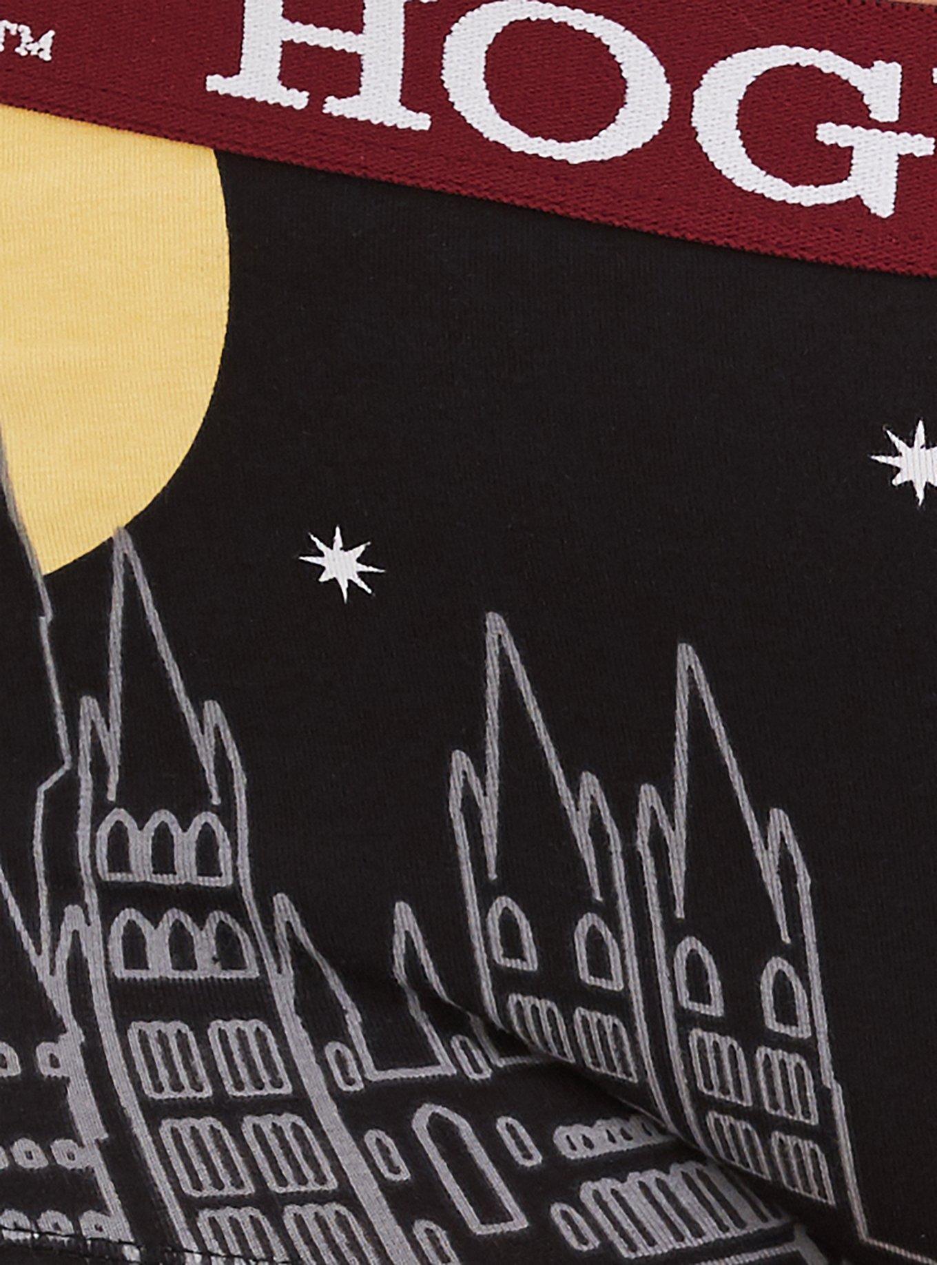 Harry Potter Owl & Castle Cotton Boyshort Panty, , alternate