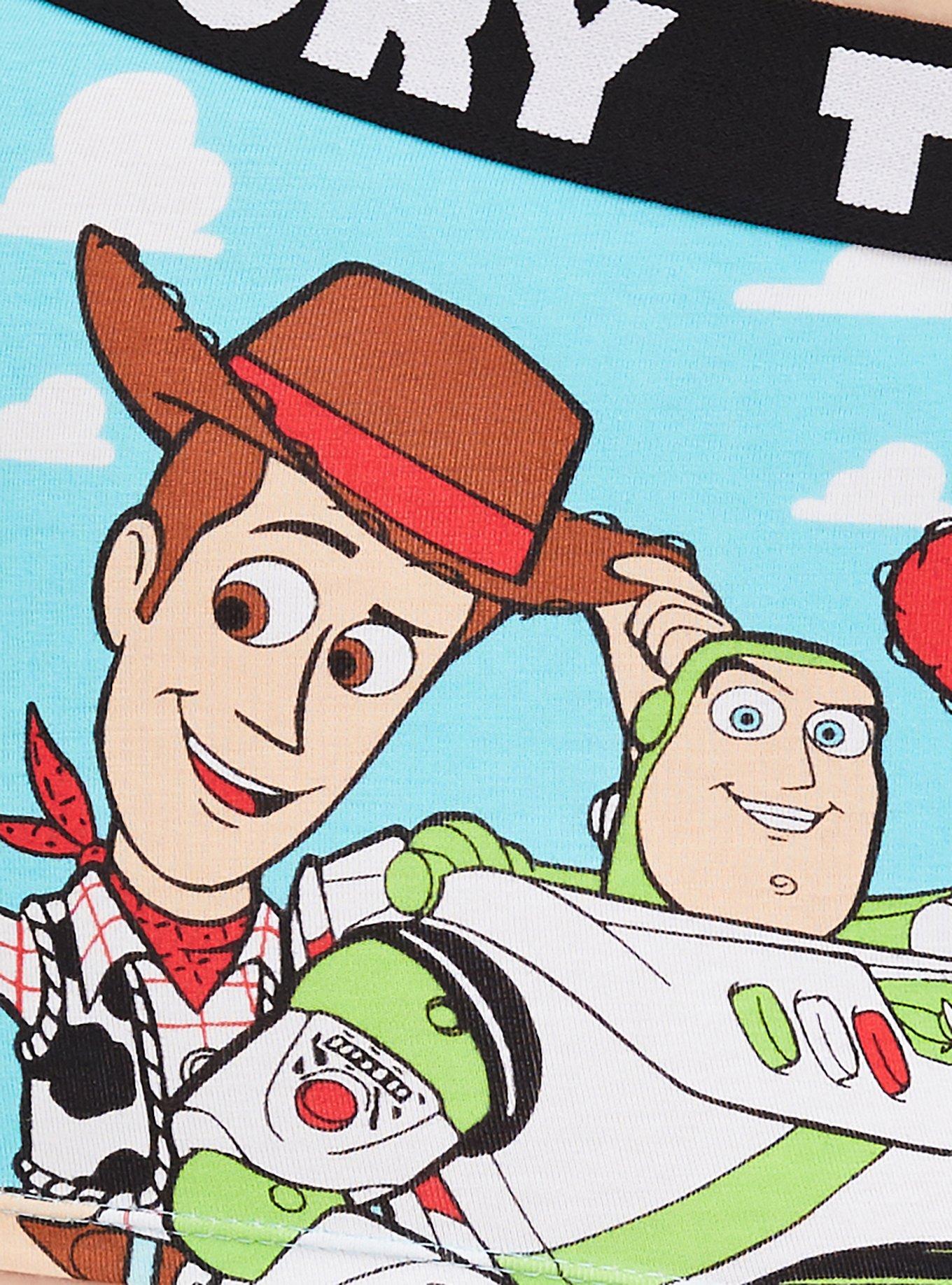 Disney Pixar Toy Story Cotton Boyshort Panty, MULTI, alternate