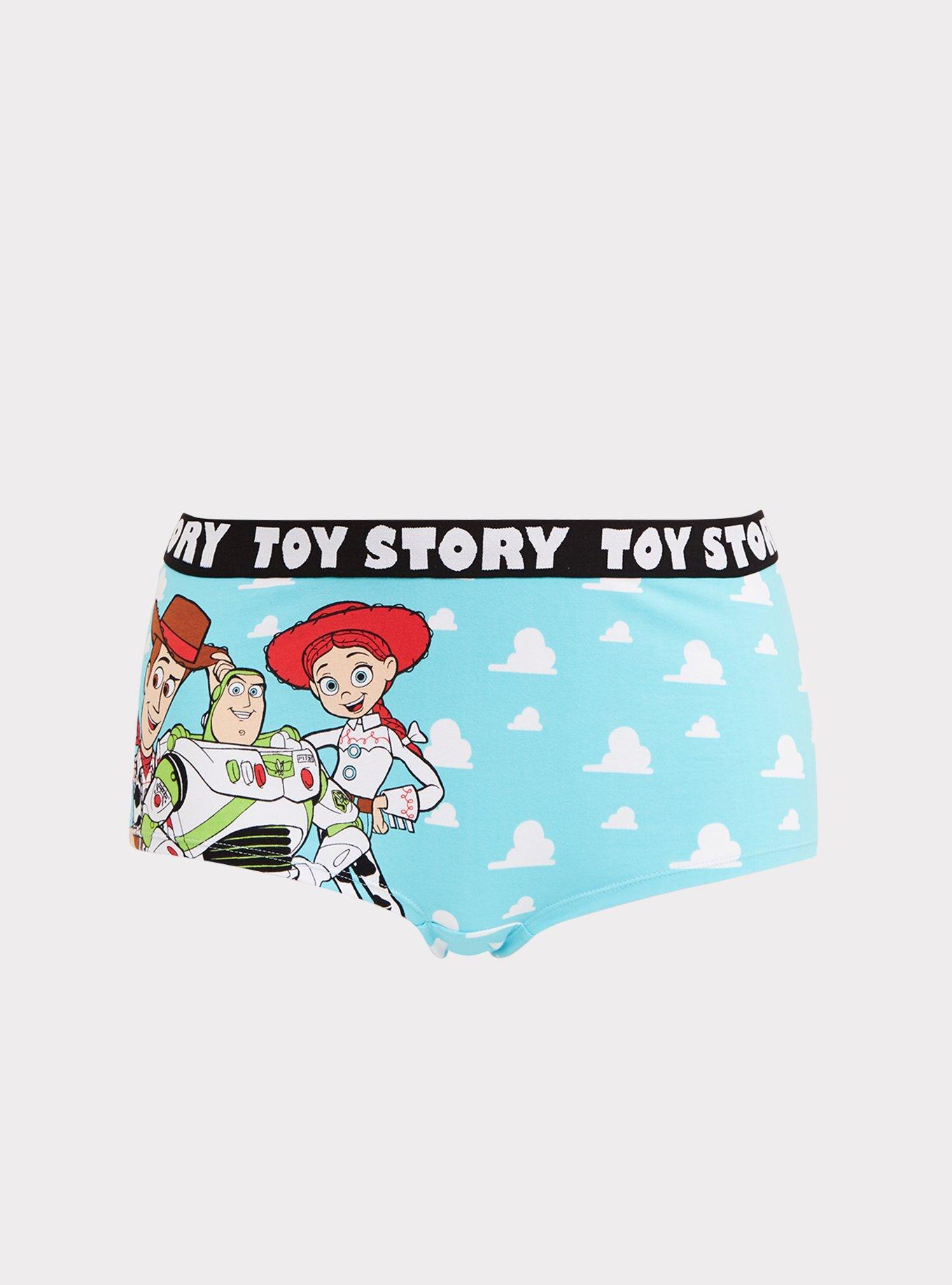 Disney Pixar Toy Story Cotton Boyshort Panty, MULTI, hi-res