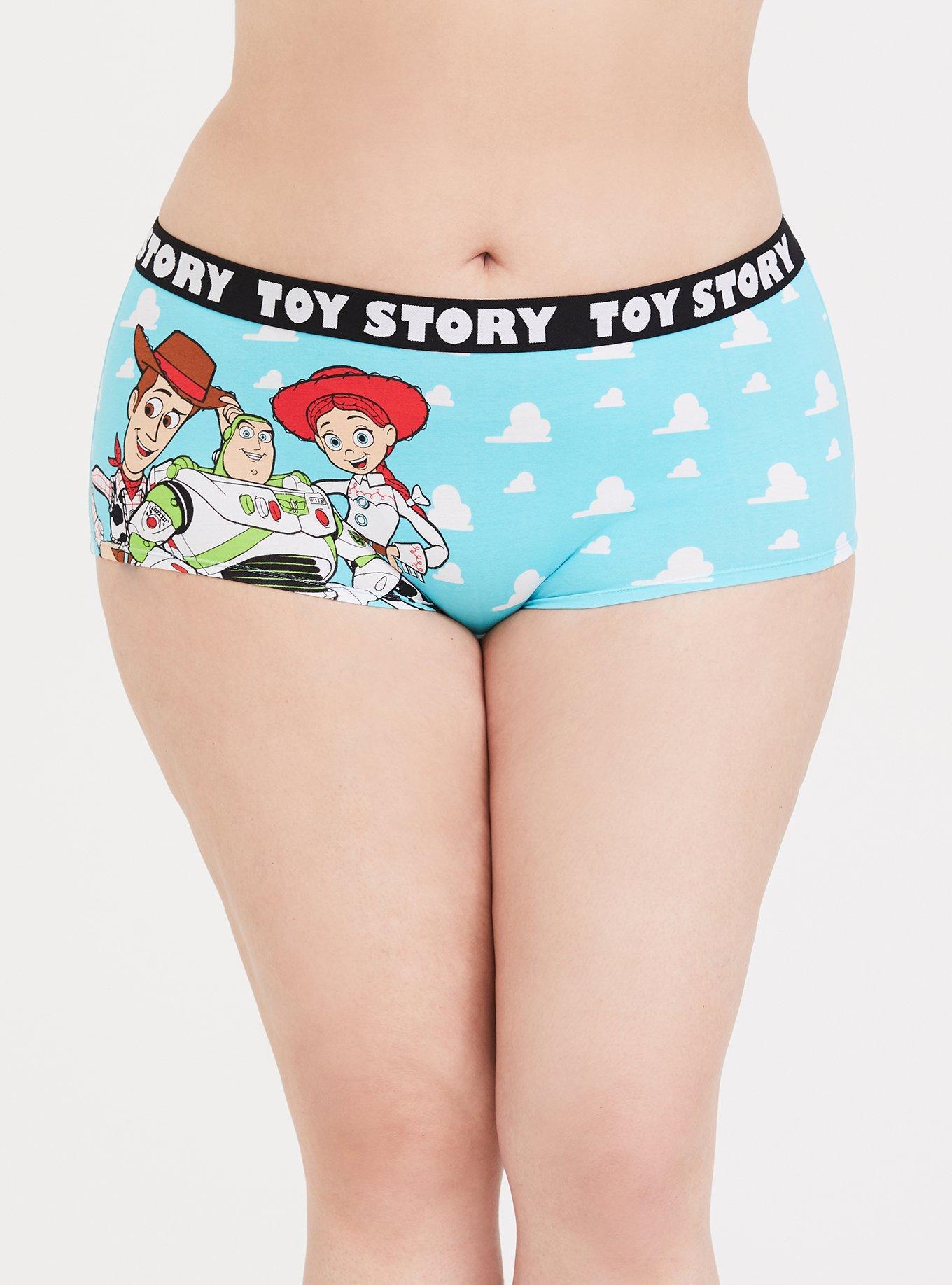Plus Size - Disney Pixar Toy Story Cotton Boyshort Panty