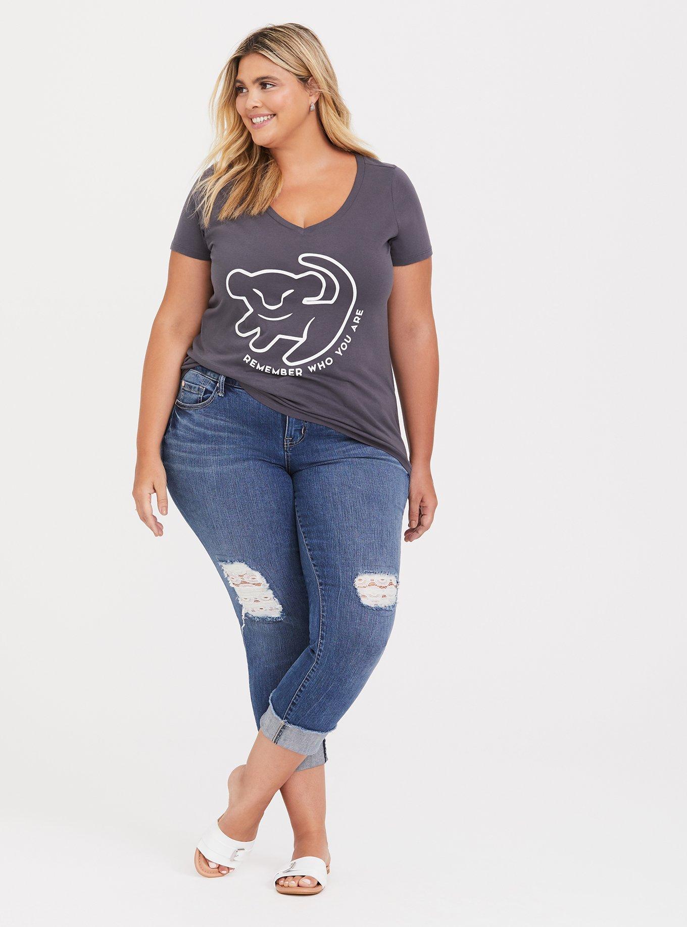 Womens plus size store lion king shirt