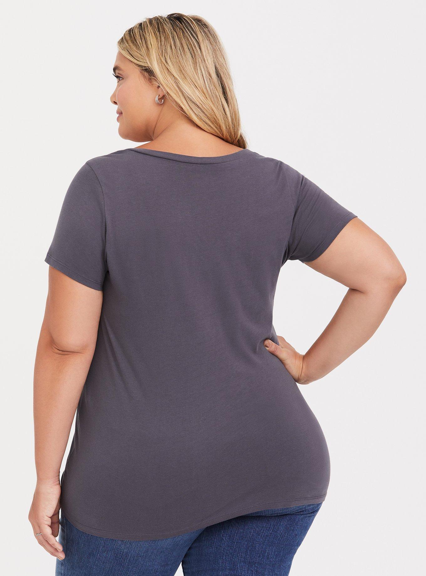 Plus Size Disney The Lion King Grey Slim Fit Top, NINE IRON, alternate
