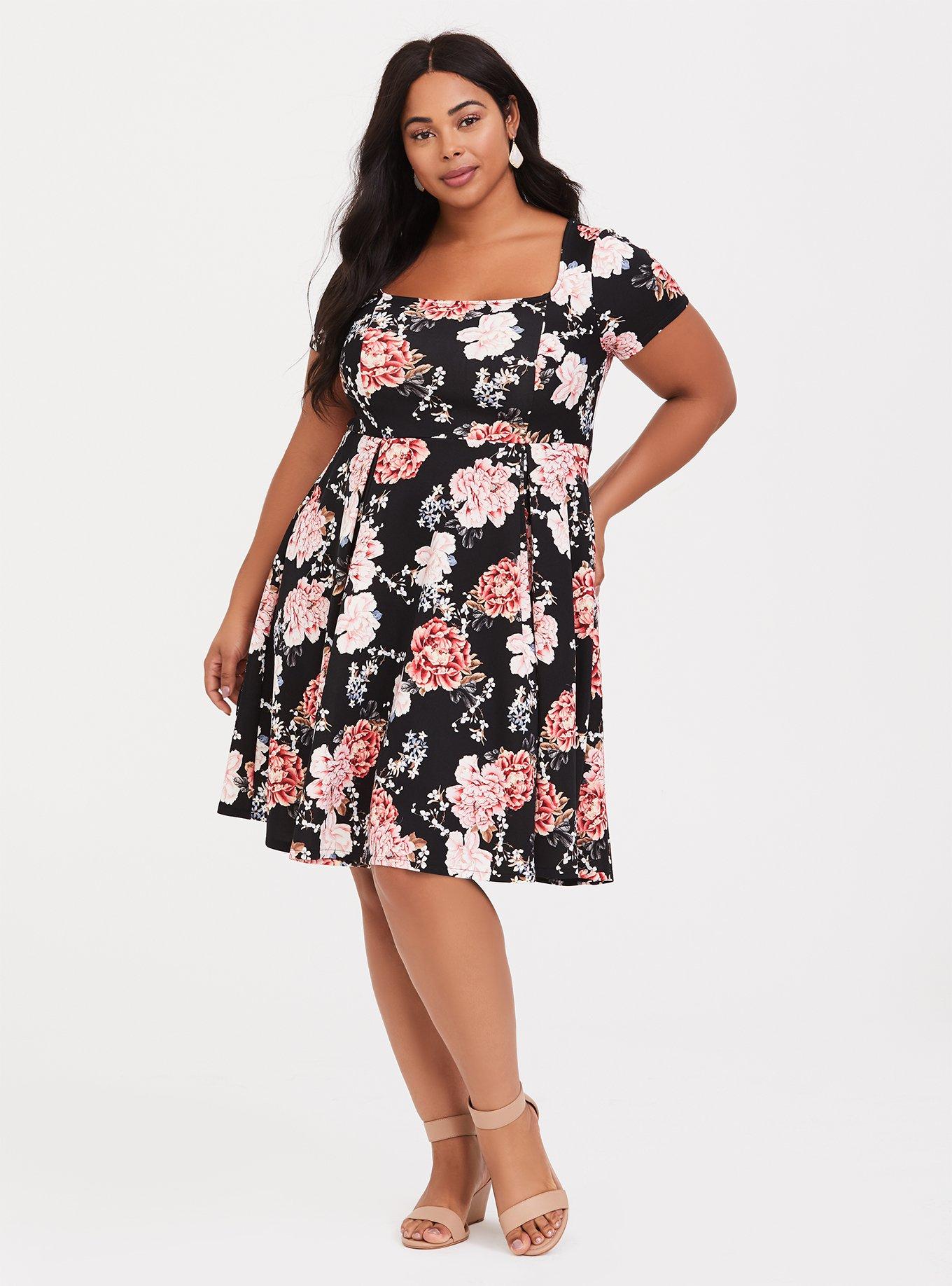 Mini Scuba Skater Dress, , hi-res