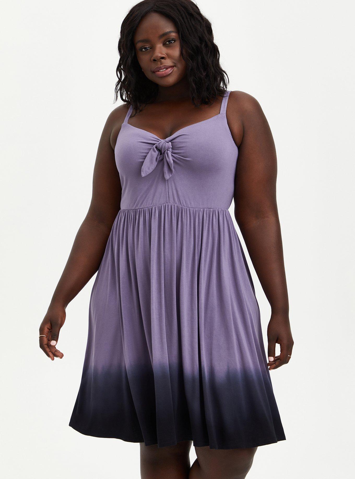 Torrid purple dress sale