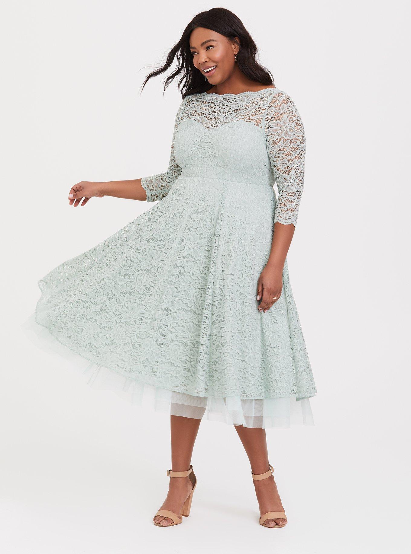 White lace hot sale dress torrid