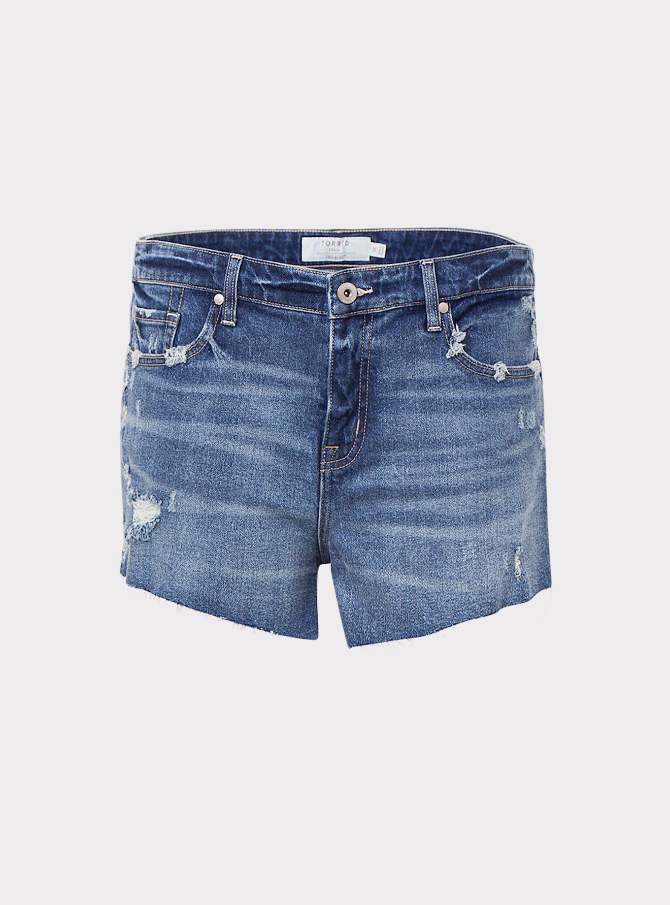 3.5 Inch Classic Denim High-Rise Short