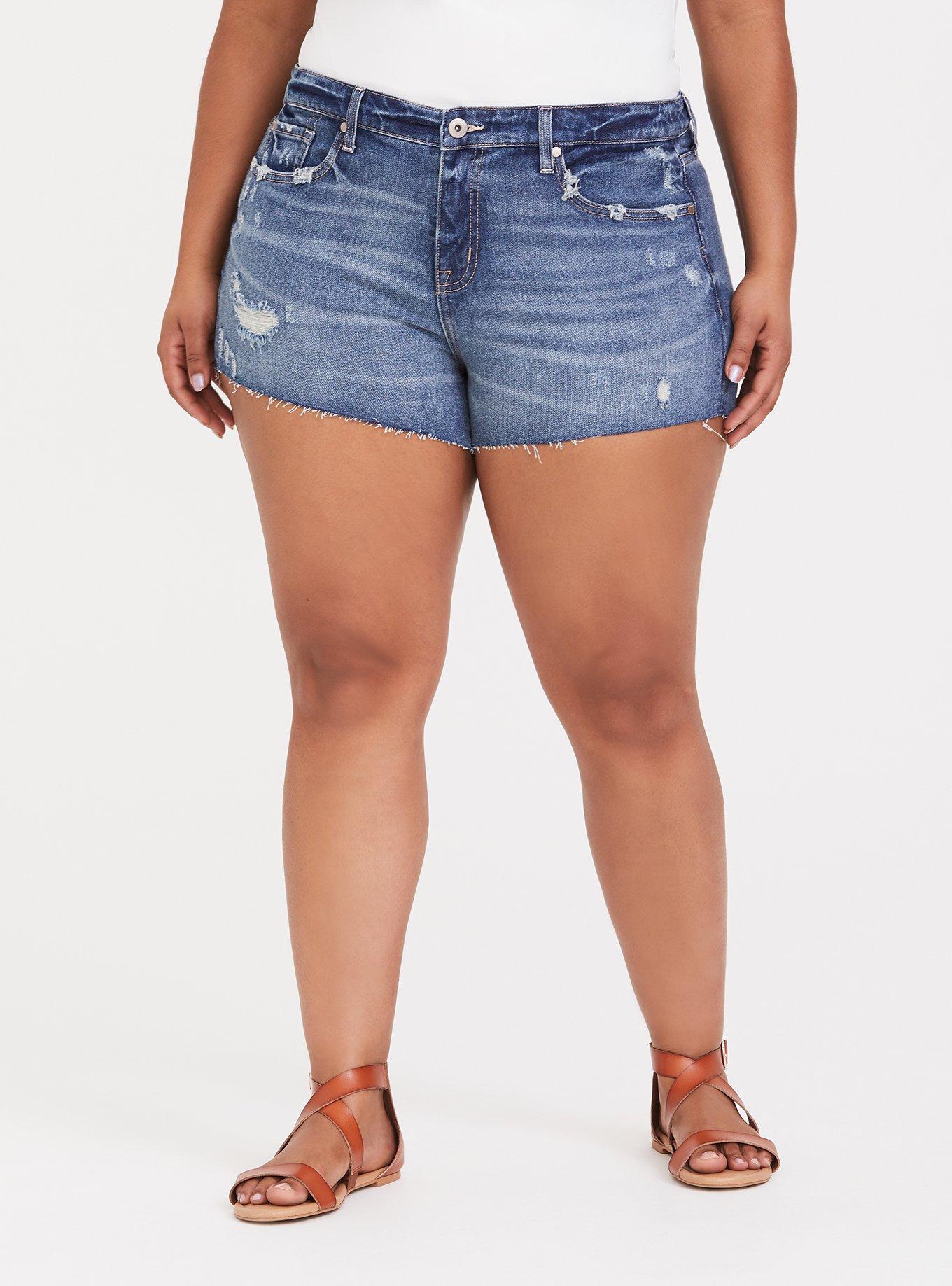 3.5 Inch Classic Denim High-Rise Short