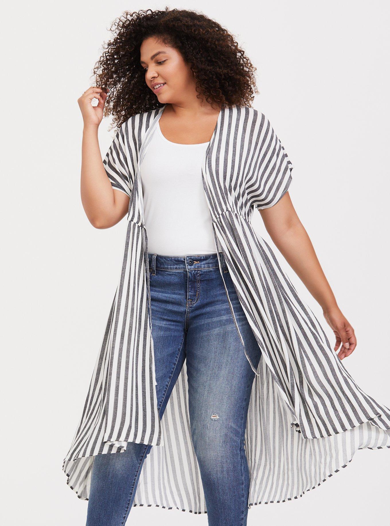 Plus Size - Cinch Waist Kimono - Torrid