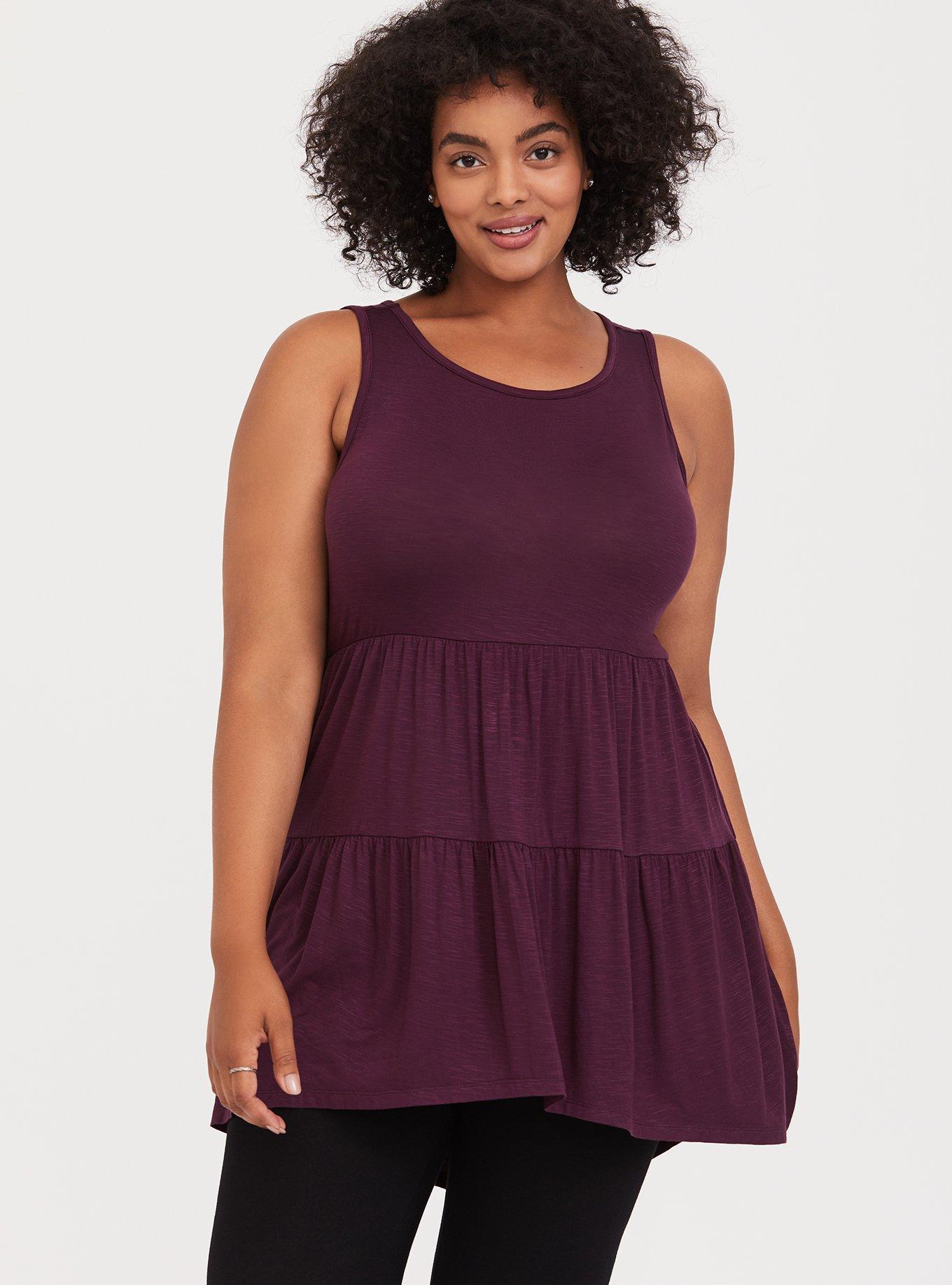 Super Soft Tiered Babydoll Tank