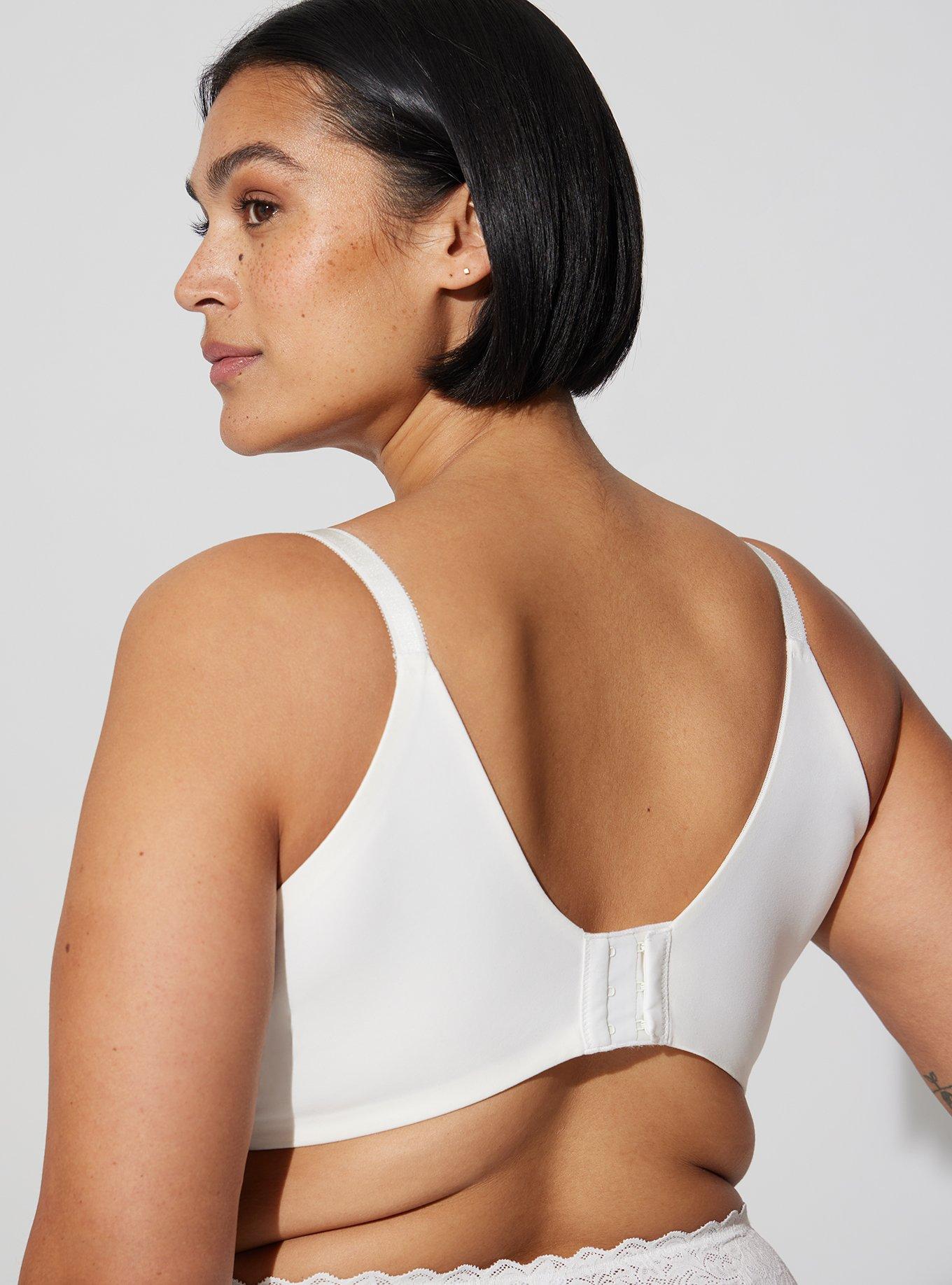 Torrid - Meet the Everyday Wire-Free Bra. The most comfortable bra EVER.  Goodbye, wires. Hello, support. Shop Wire-Free
