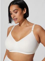 Everyday Wire-Free Lightly Lined Smooth 360° Back Smoothing™ Bra, CLOUD DANCER, hi-res