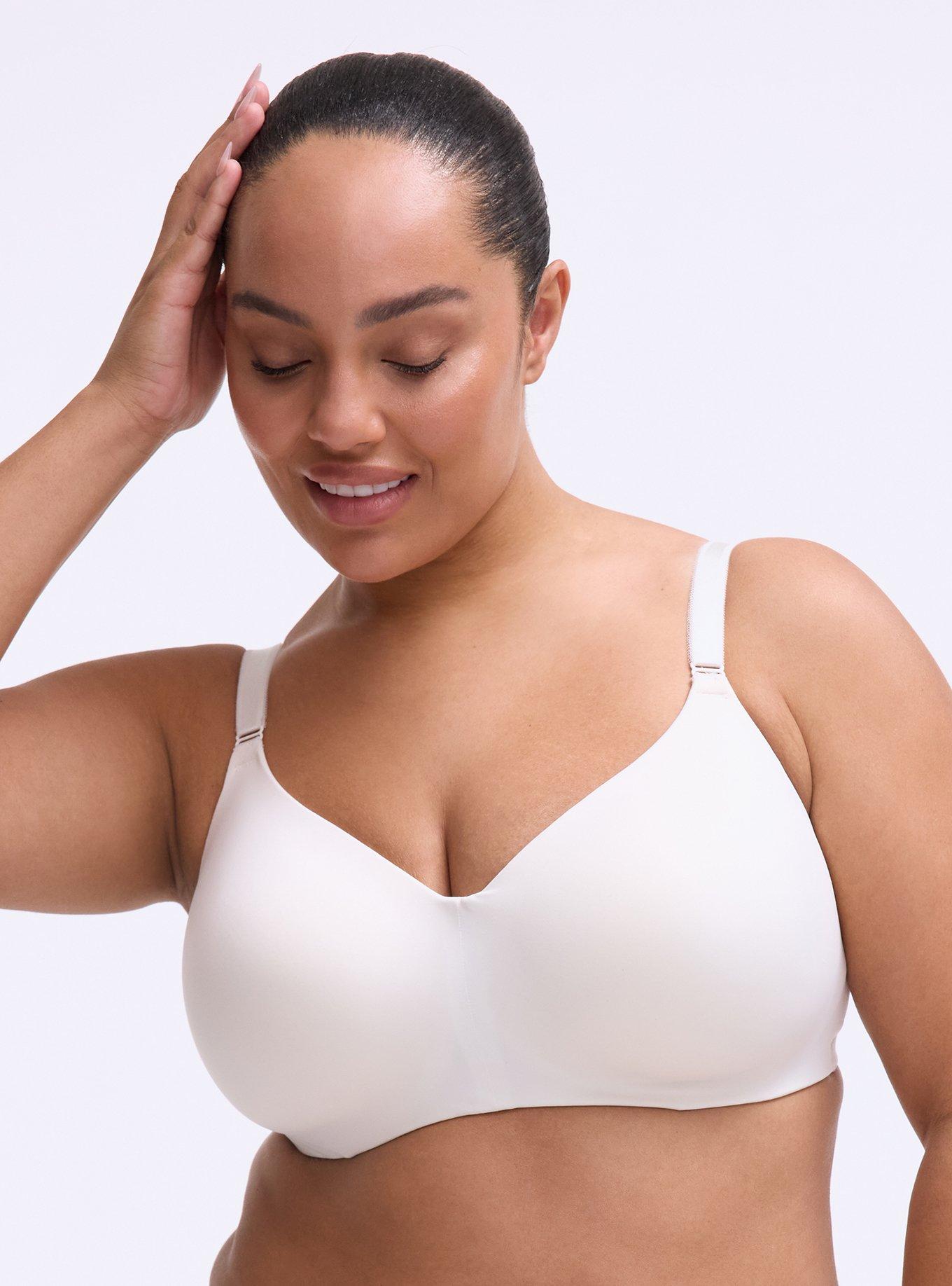 Wire-Free Lightly Lined Smooth Bra, CLOUD DANCER, hi-res