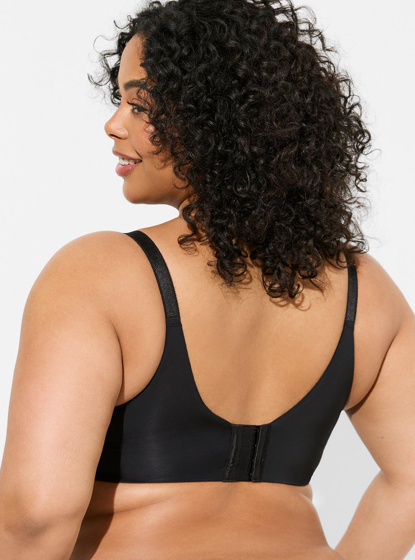 Plus Size - Torrid Curve Body Plunge Lightly Lined Straight Back