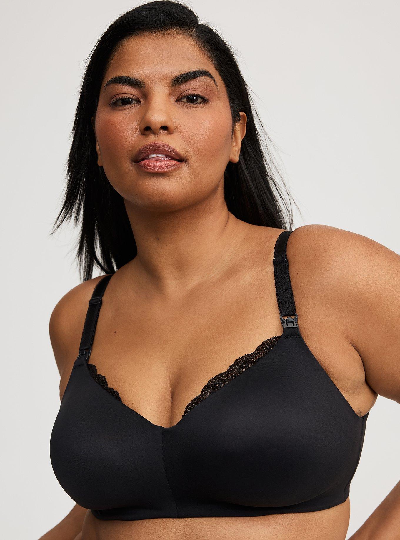 Plus Size - Full-Coverage Balconette Lightly Lined Exploded Floral Lace  360° Back Smoothing™ Bra - Torrid