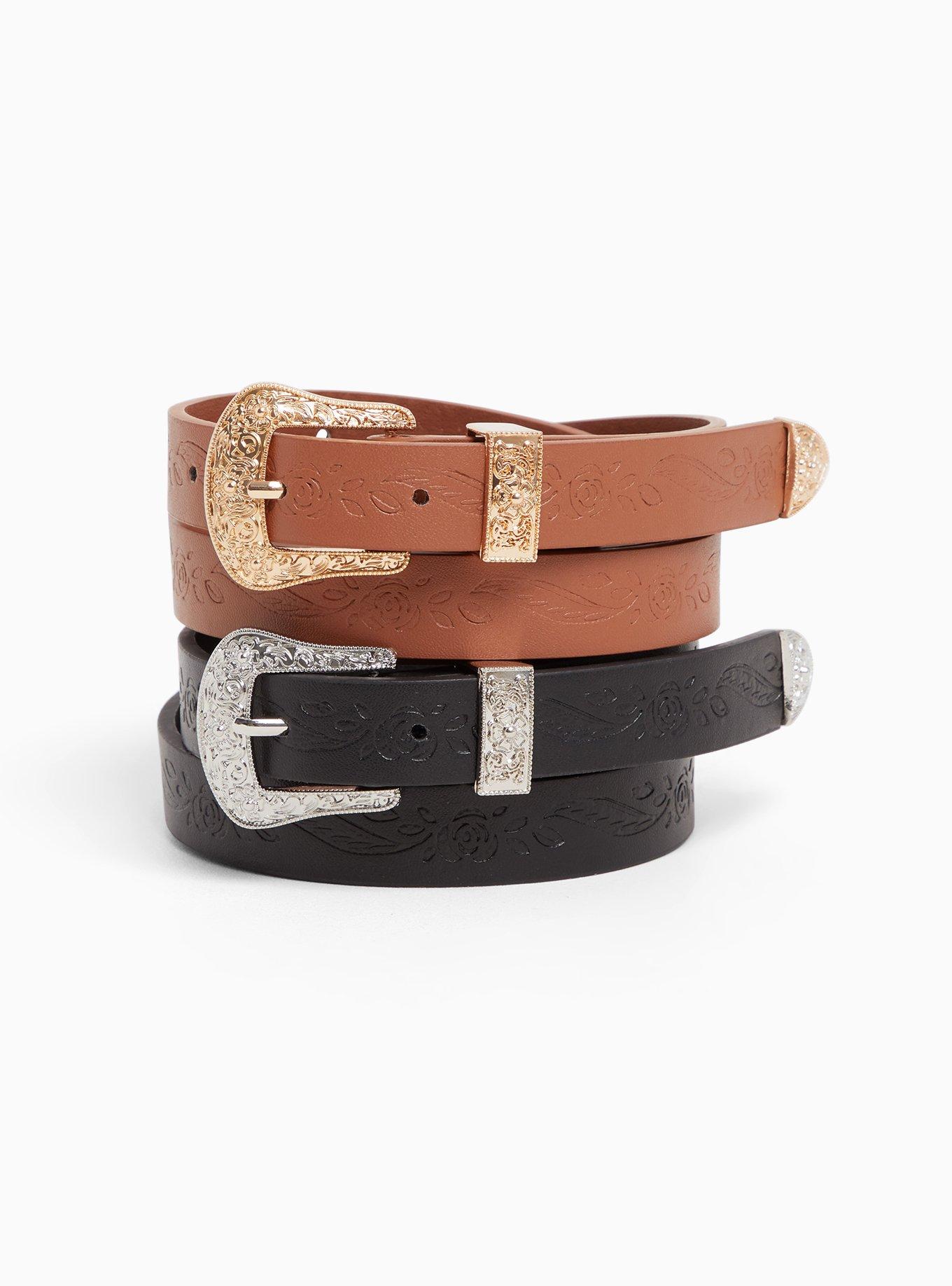 Plus Western Buckle Belt