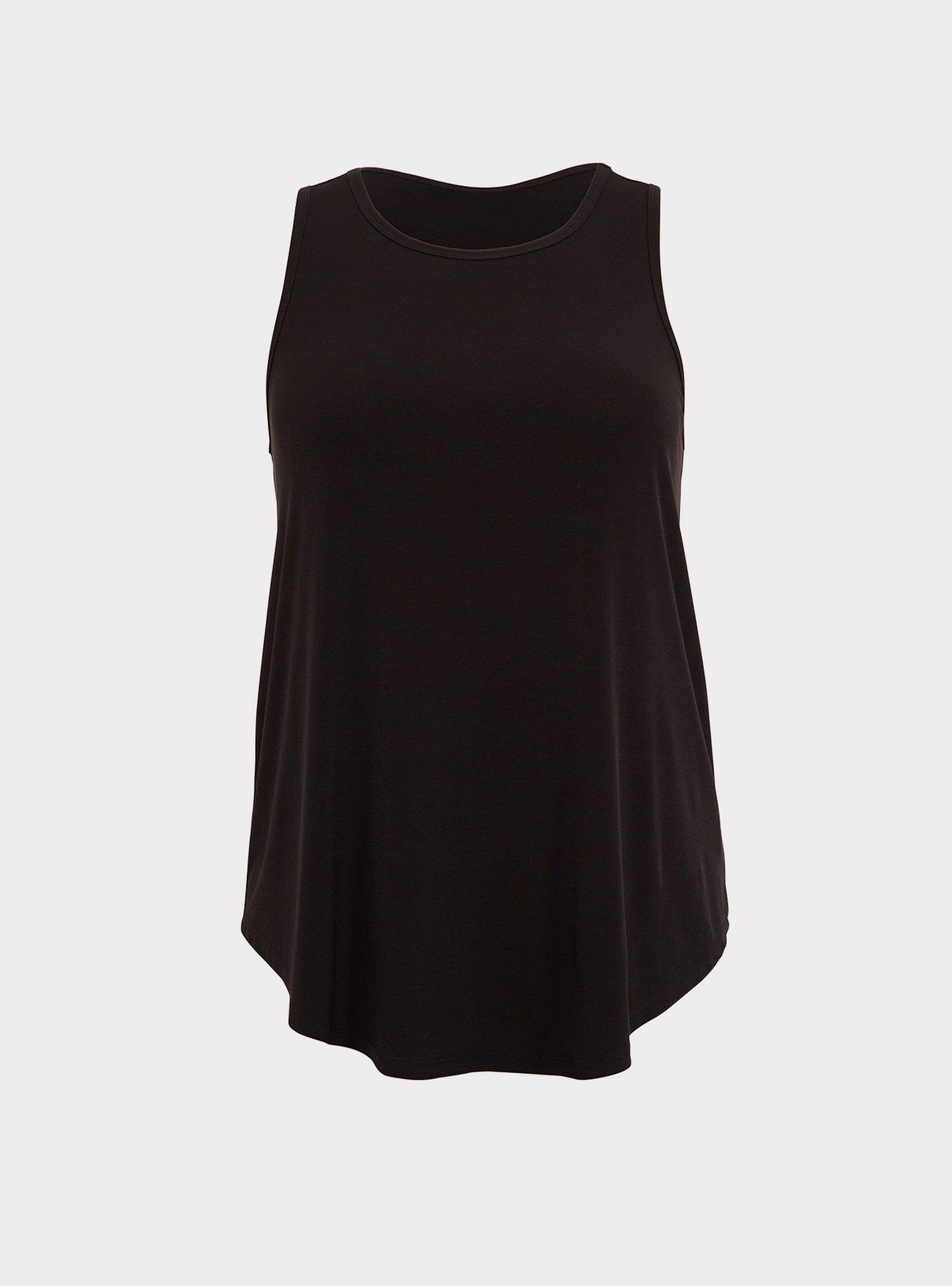 Studio Knit High Neck Tank, , hi-res
