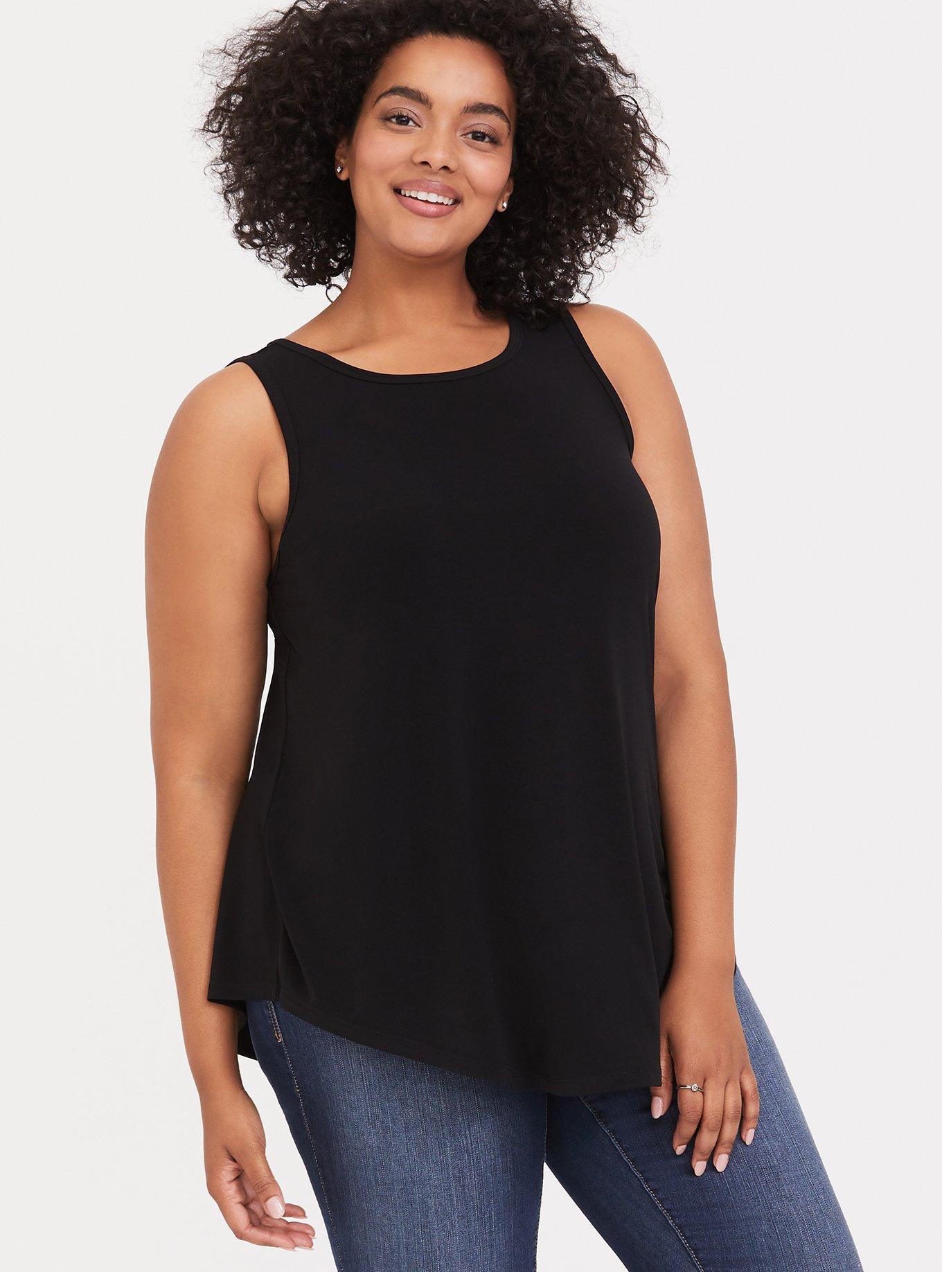 Studio Knit High Neck Tank, , hi-res