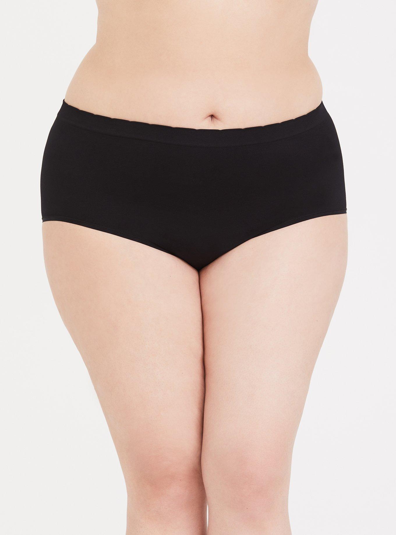 Plus Size - Seamless Smooth Mid-Rise Brief Panty - Torrid