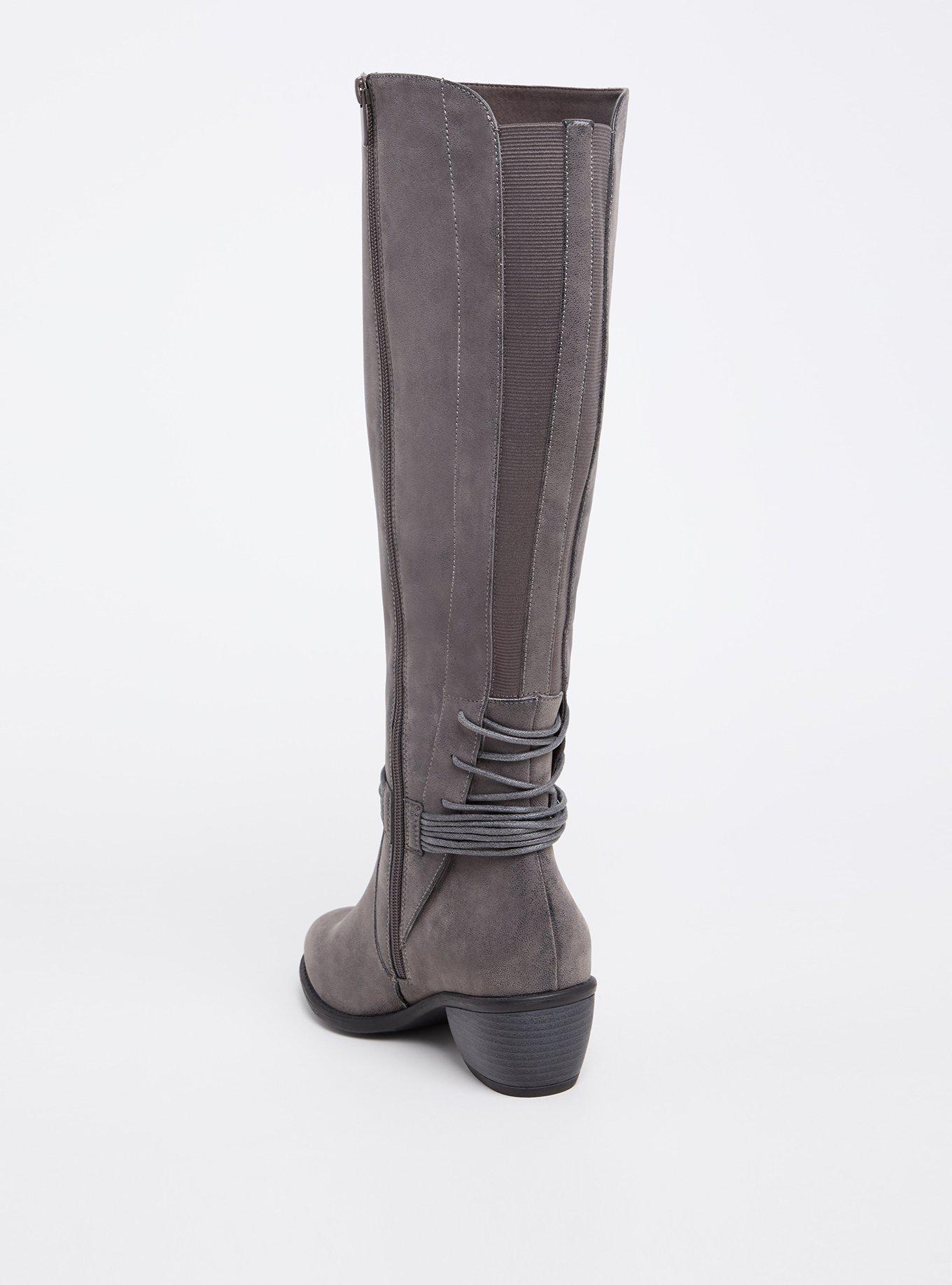 Torrid hotsell grey boots