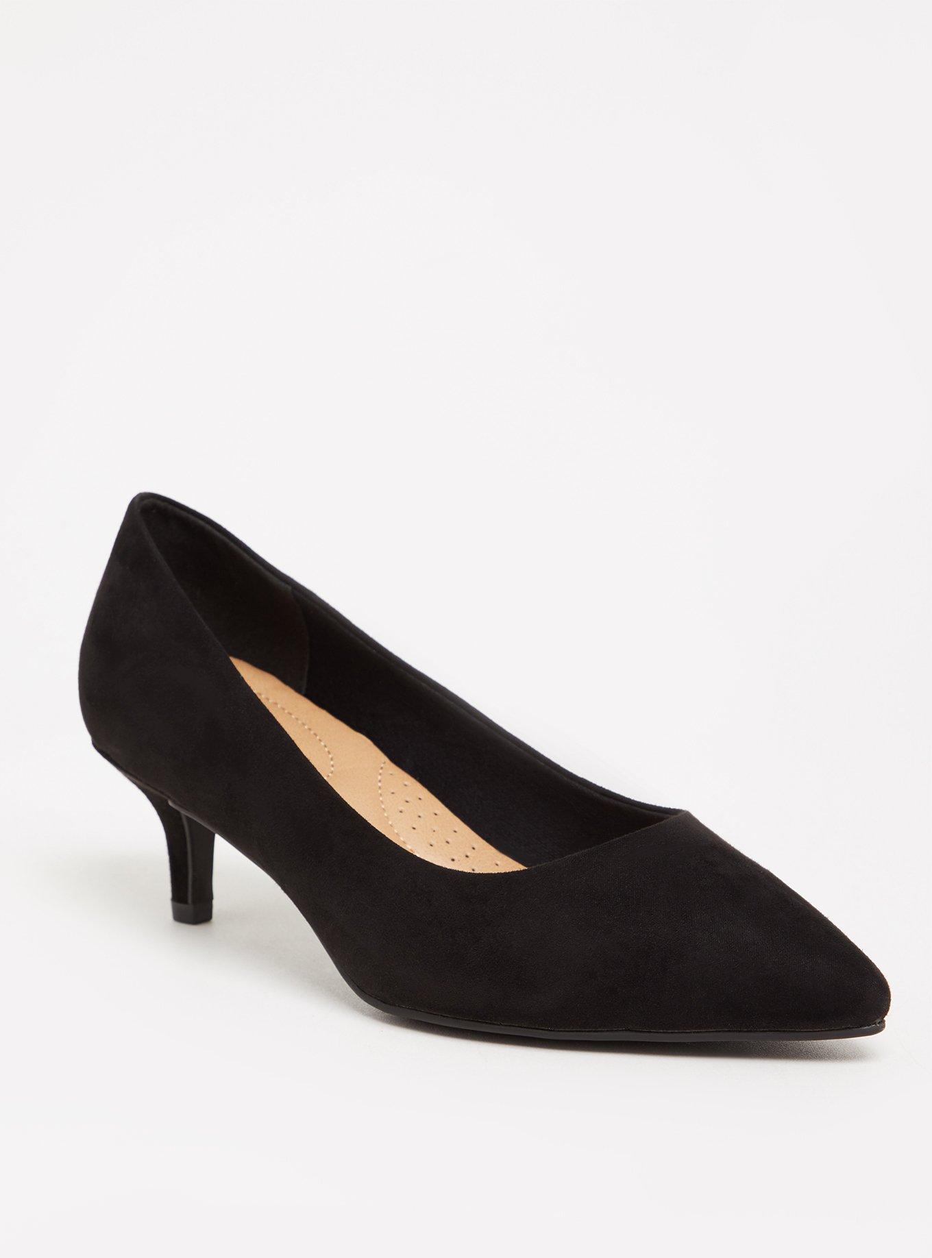 Pointed Toe Kitten Heel (WW), , hi-res