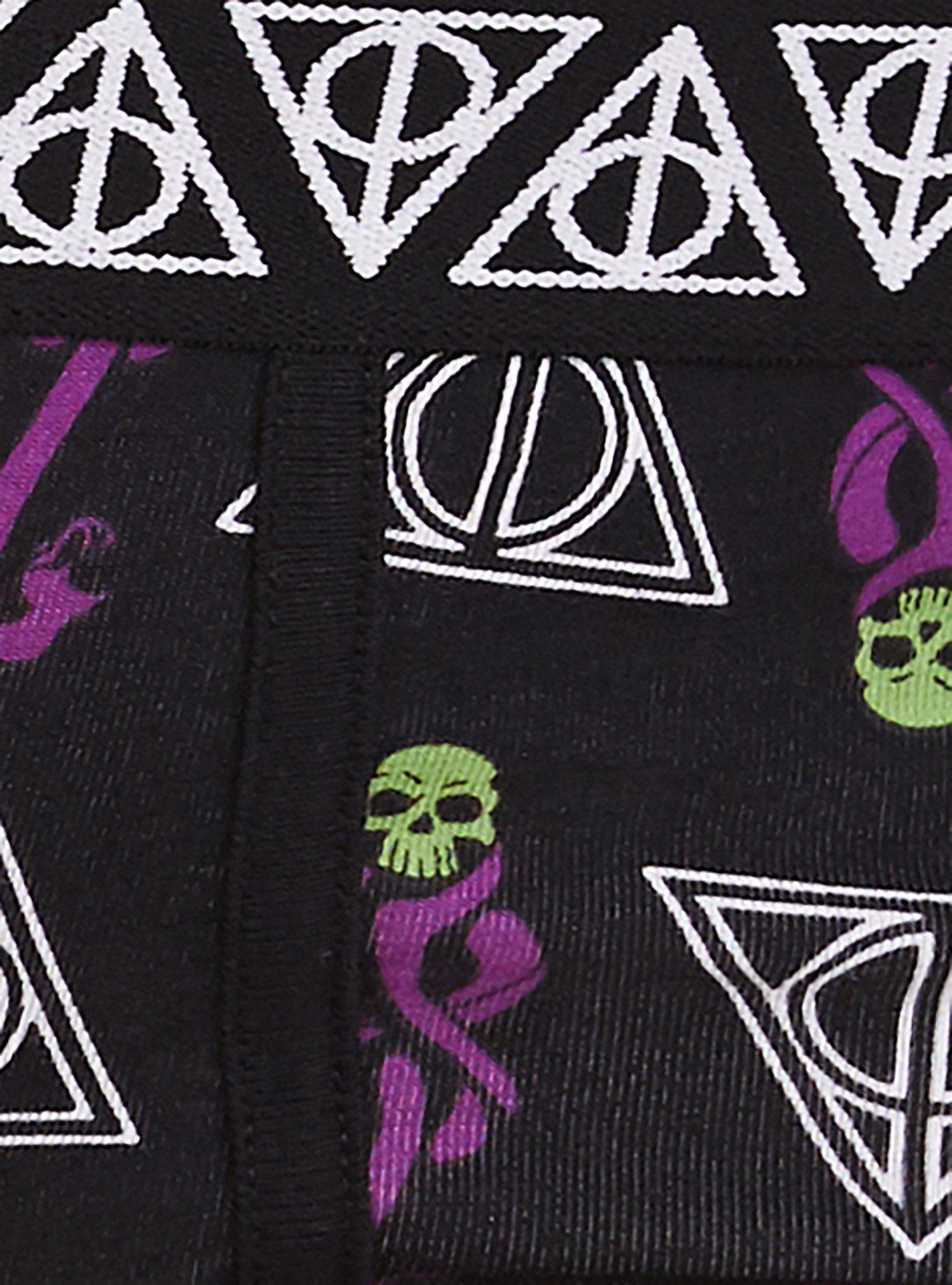 Harry Potter Deathly Hallows Cotton Hipster Panty, , alternate