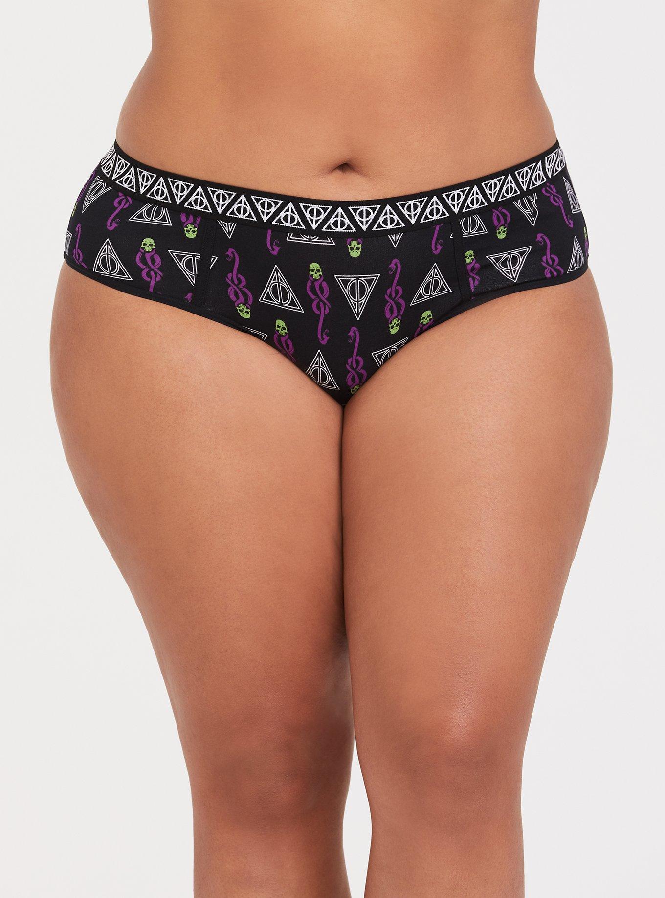 Harry Potter Deathly Hallows Cotton Hipster Panty, , hi-res