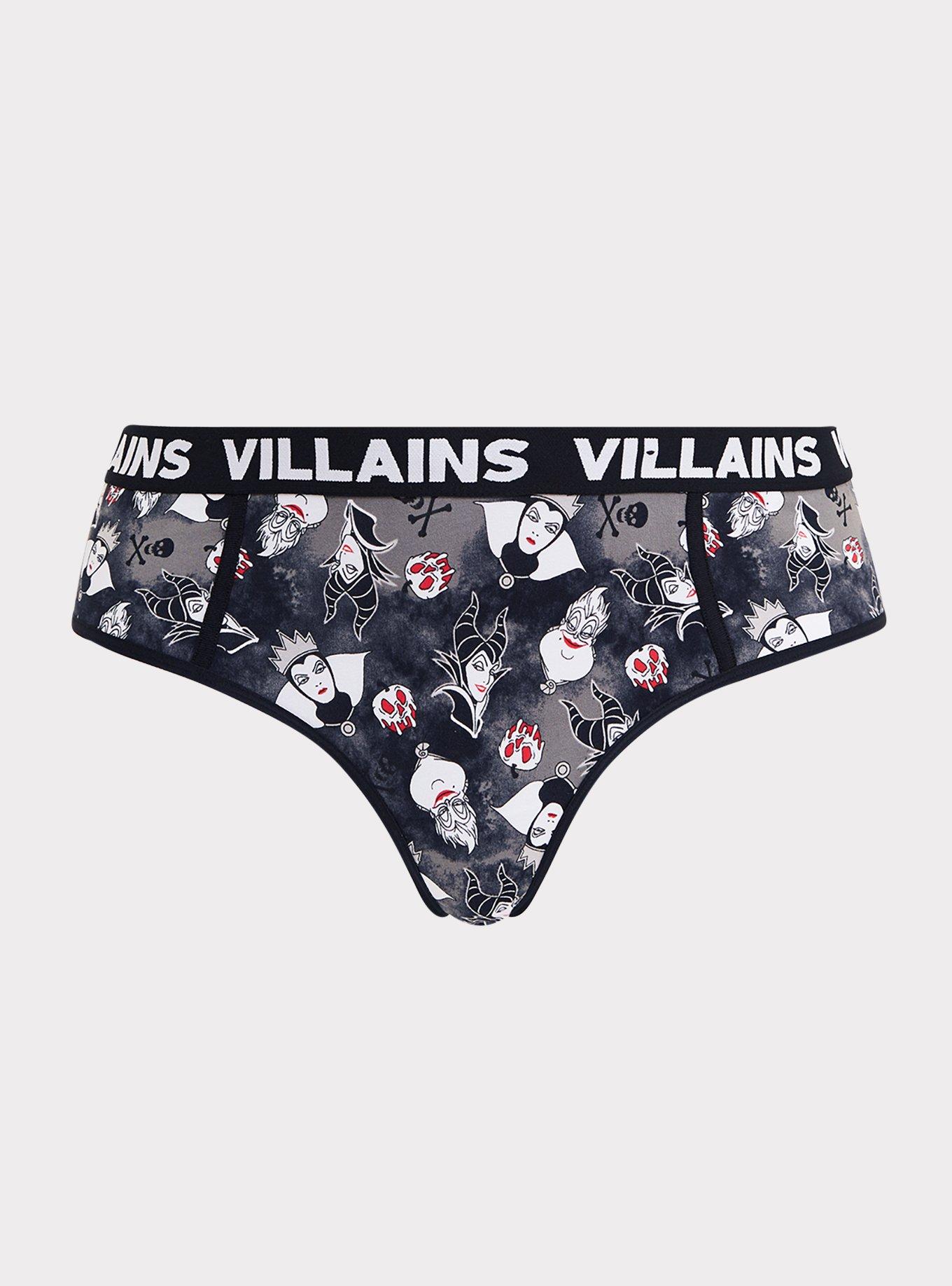 torrid, Intimates & Sleepwear, Torrid Disney Villains Hipster Animal  Print Plus Size Panty