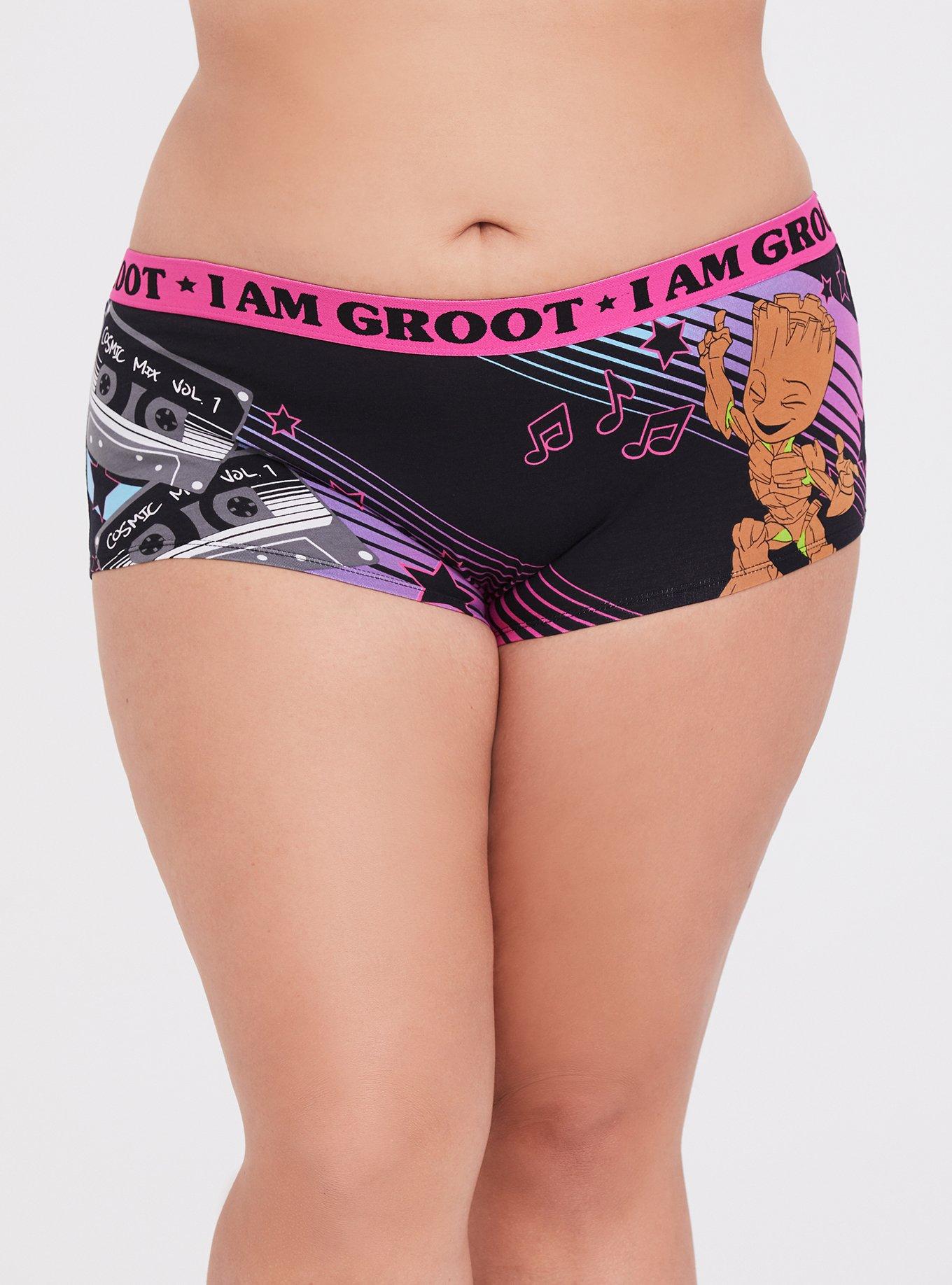 Torrid Boyshorts Panties Underwear Guardian Of The Galaxy Dancing Groot 2  18 20