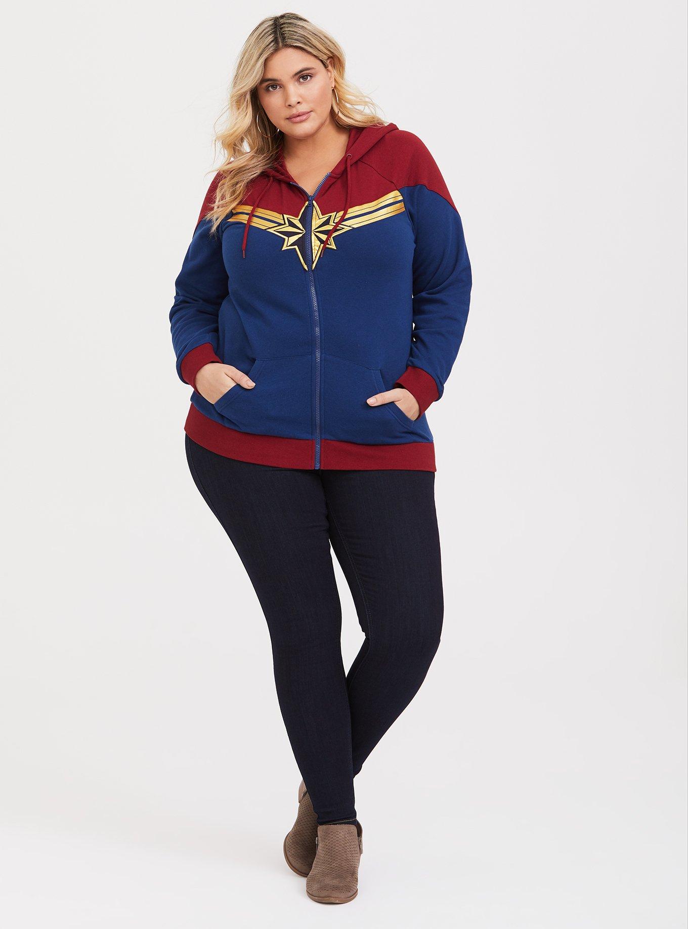 Torrid captain store marvel jacket