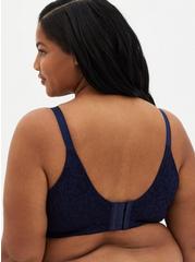 Plus Size Wire-Free Lightly Lined Lace 360° Back Smoothing® Bra, PEACOAT, alternate