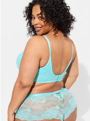 Wire-Free Lightly Lined Lace 360° Back Smoothing® Bra, BLUE RADIANCE, alternate