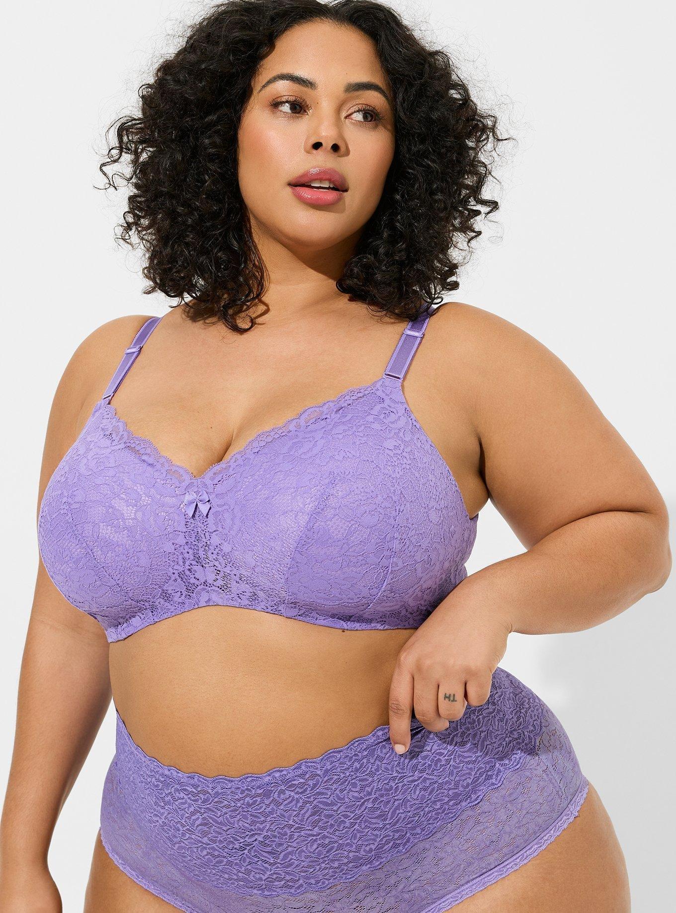 Dream Wire-Free Bra, DAHLIA PURPLE, alternate